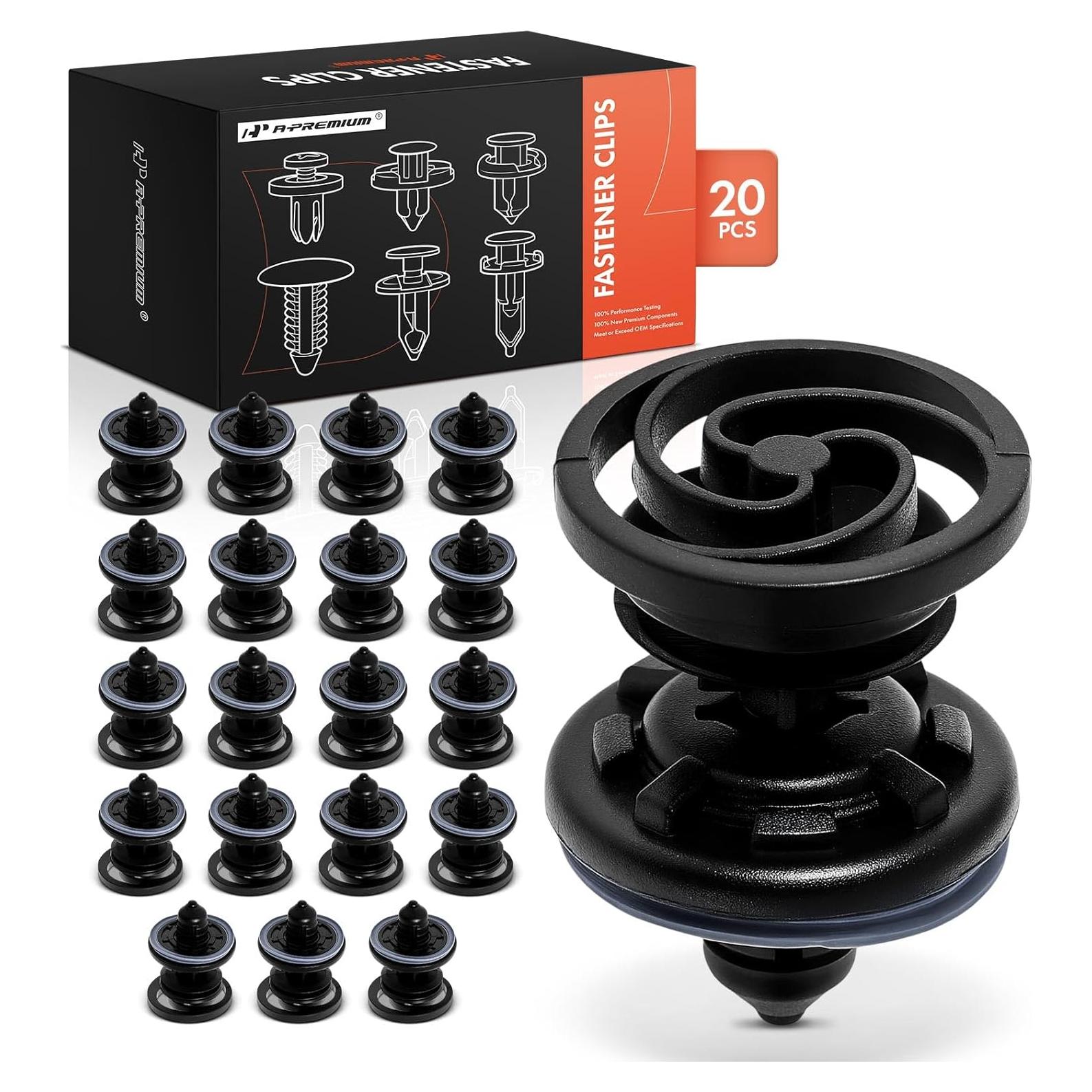 20 Clips Sujetadores de Panel A-Premium para Volkswagen y Audi