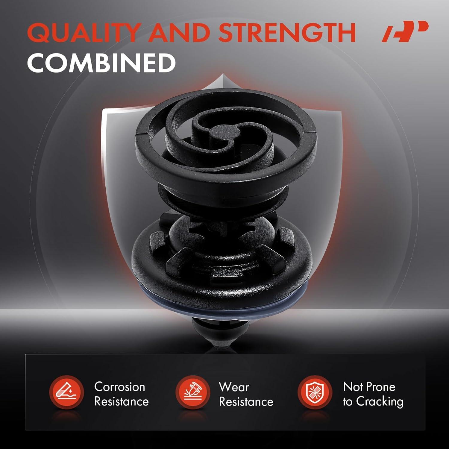 20 Clips Sujetadores de Panel A-Premium para Volkswagen y Audi