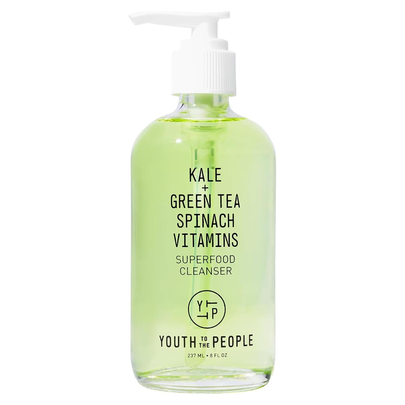 Limpiador Facial Youth To The People Kale y Té Verde 200ml