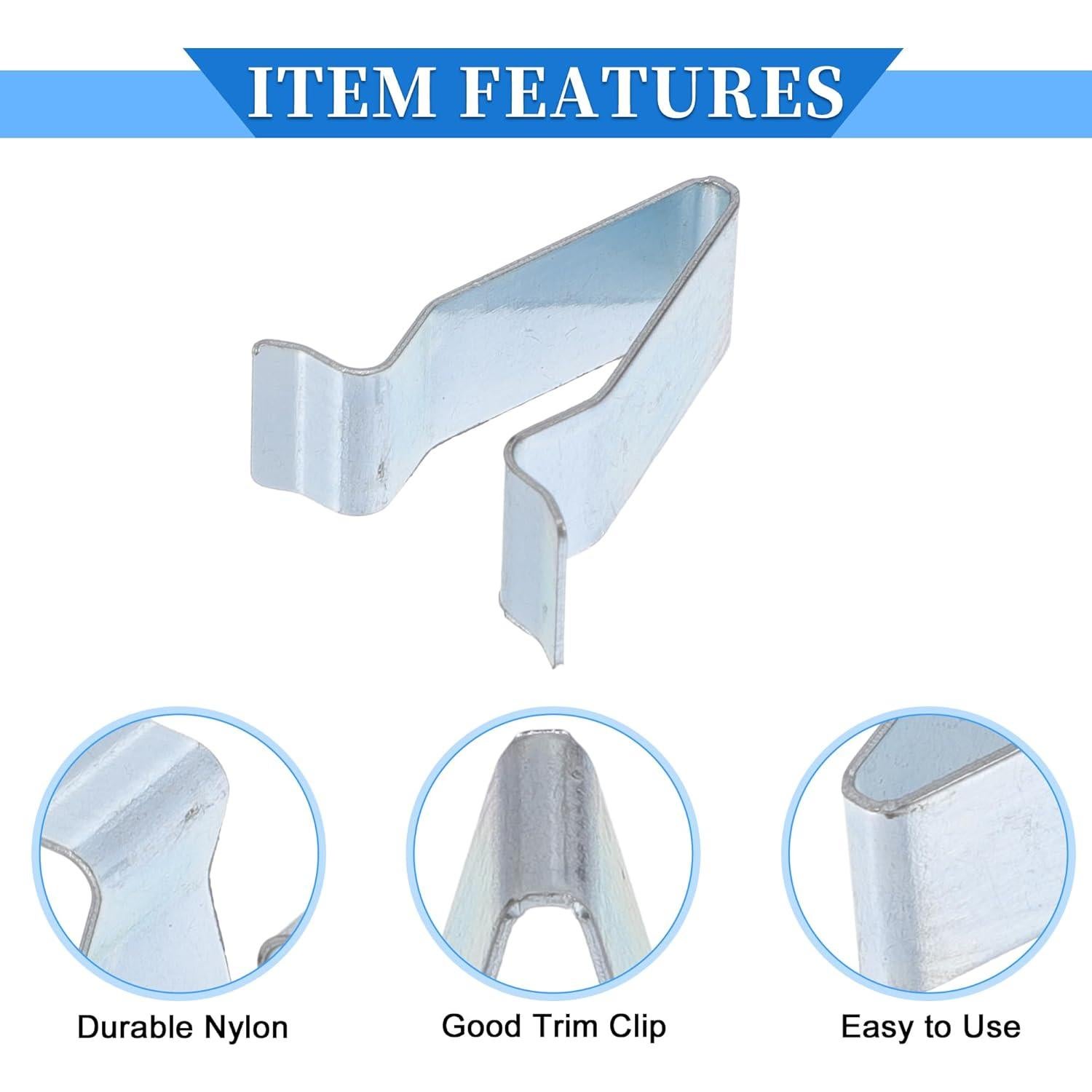 10 Clips de Retención de Panel VekAuto para Audi A3 06-13