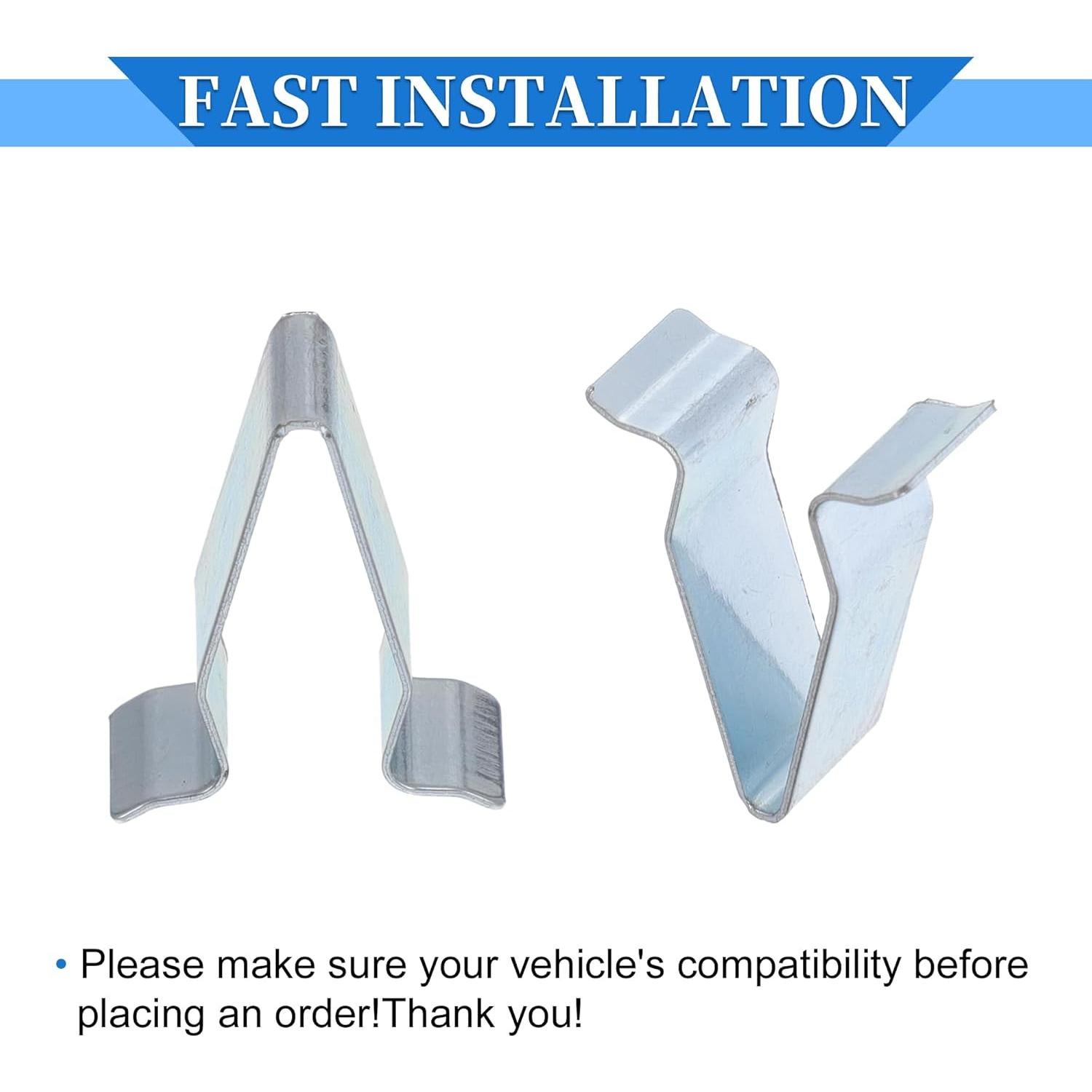 10 Clips de Retención de Panel VekAuto para Audi A3 06-13