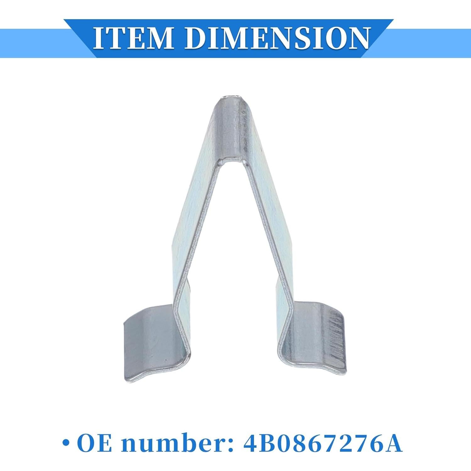 20 Clips de Retención de Panel de Puerta VekAuto para Audi A3