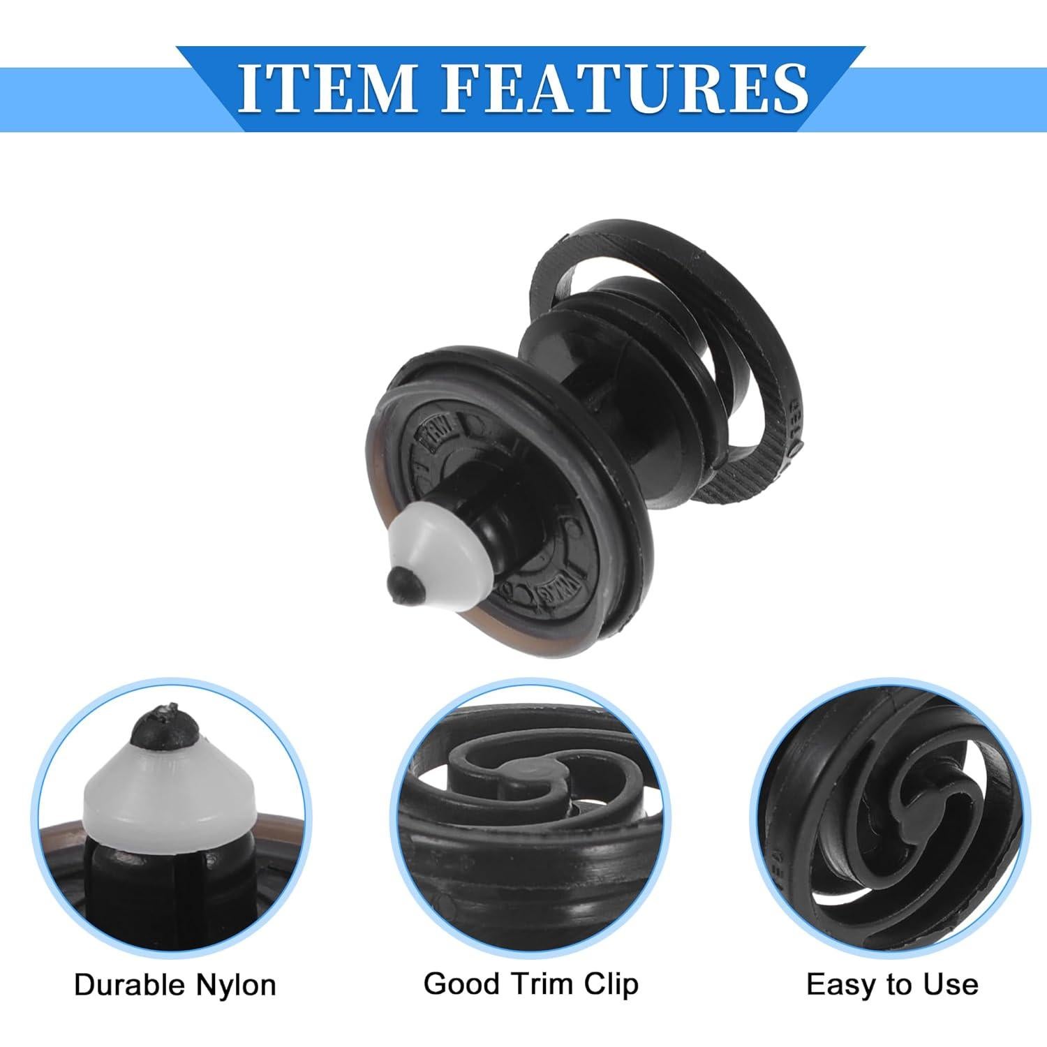 5 Sujetadores de Panel de Puerta VekAuto para Audi A5 Quattro