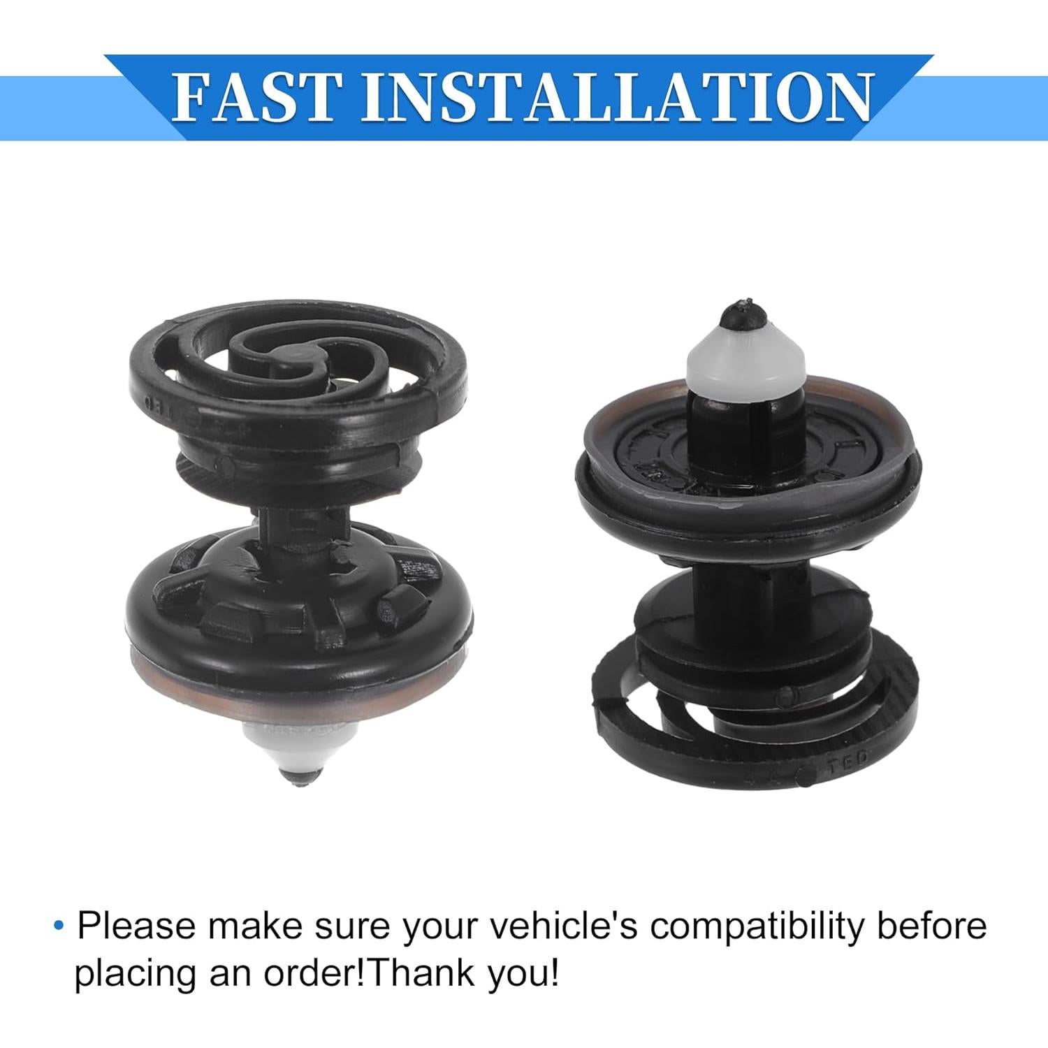 5 Sujetadores de Panel de Puerta VekAuto para Audi A5 Quattro