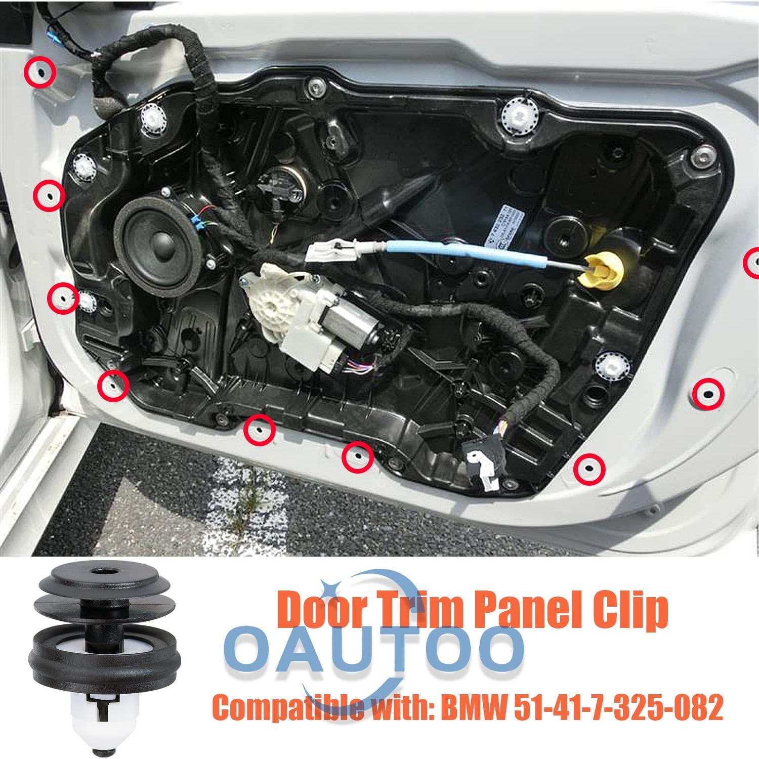Clip de Retención de Panel OAUTOO para BMW 51-41-7-325-082