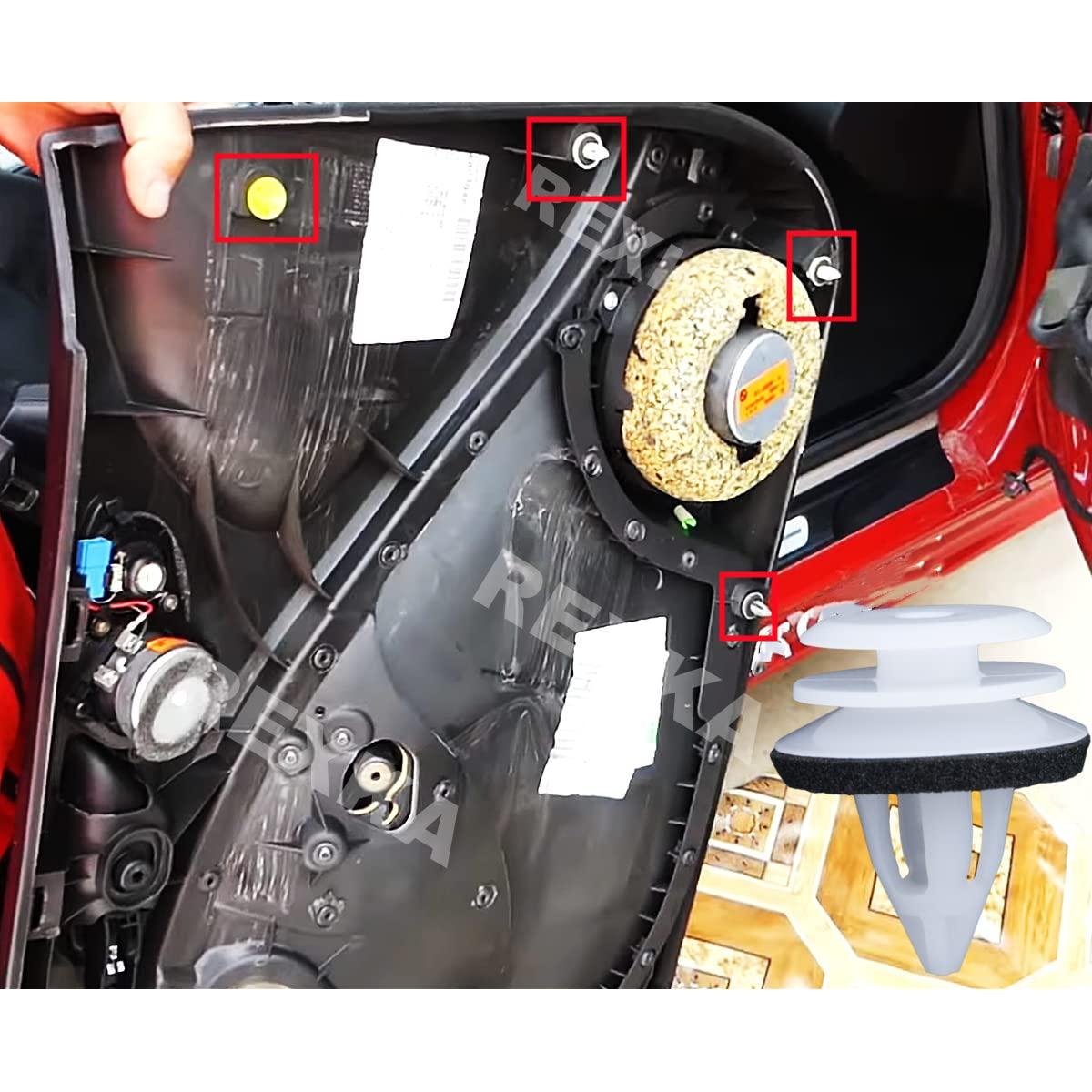 20 Clips de Retención de Panel de Recorte BMW MINI Yongtao