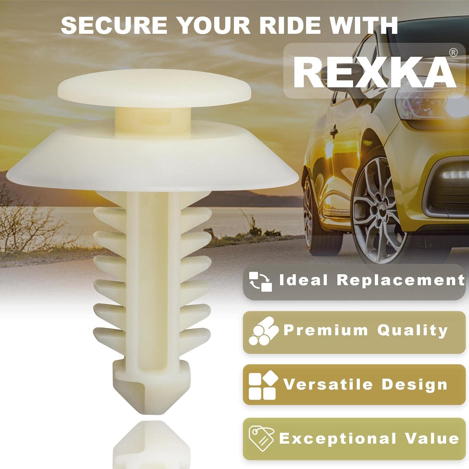 Clips de Retención de Paneles de Puerta Rexka 51pcs para Ford