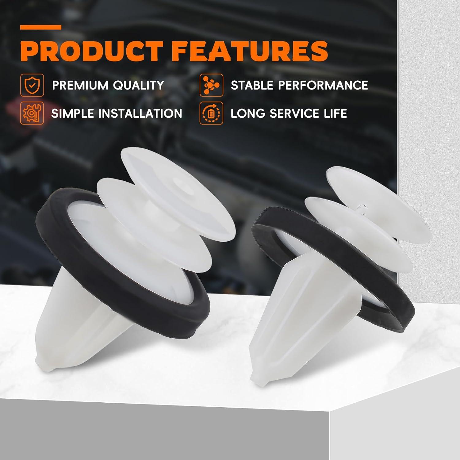 50 Clips de Retención de Panel de Puerta Ford y Lincoln