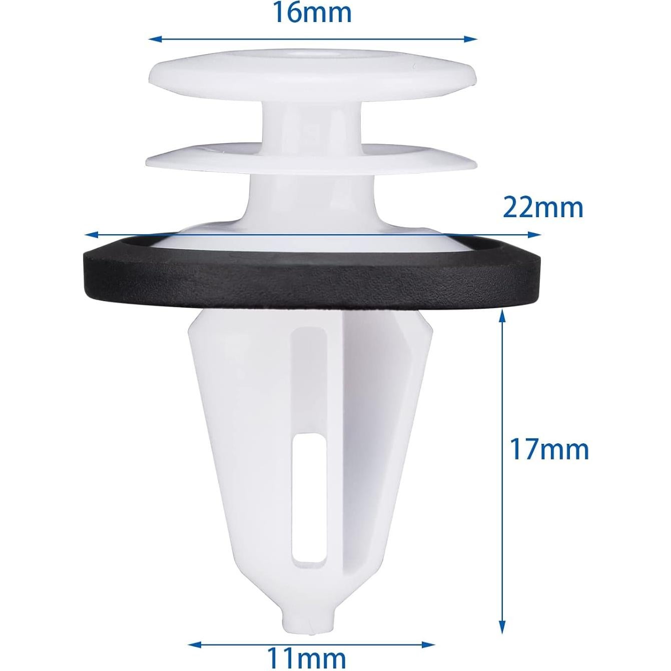 Sujetador de Panel de Recorte OAUTOO 25PCS para Ford y Tesla