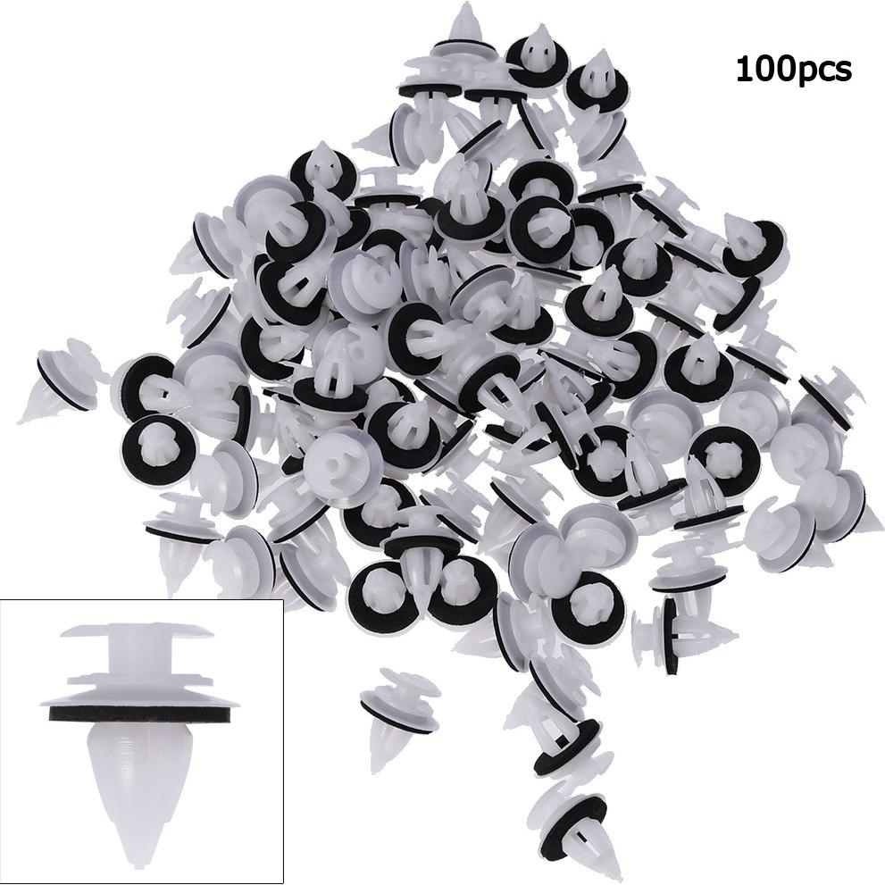 Clips de Panel de Puerta Saihisday para BMW E34 E36 E38 E39 E46 X5 M3 M5 Z3 - Paquete de 100