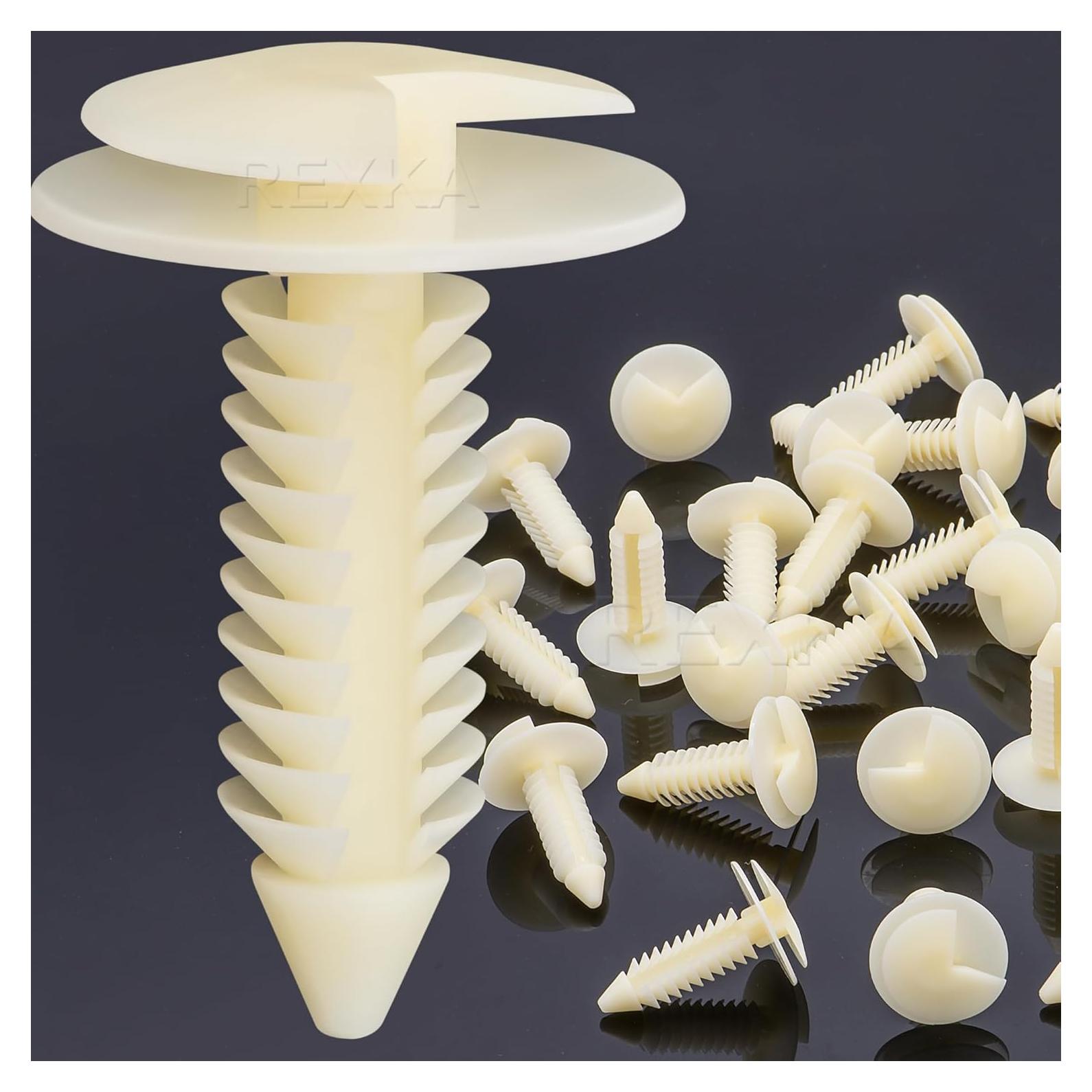 Rexka 50 Clips de Retención para Paneles Chevrolet y GMC