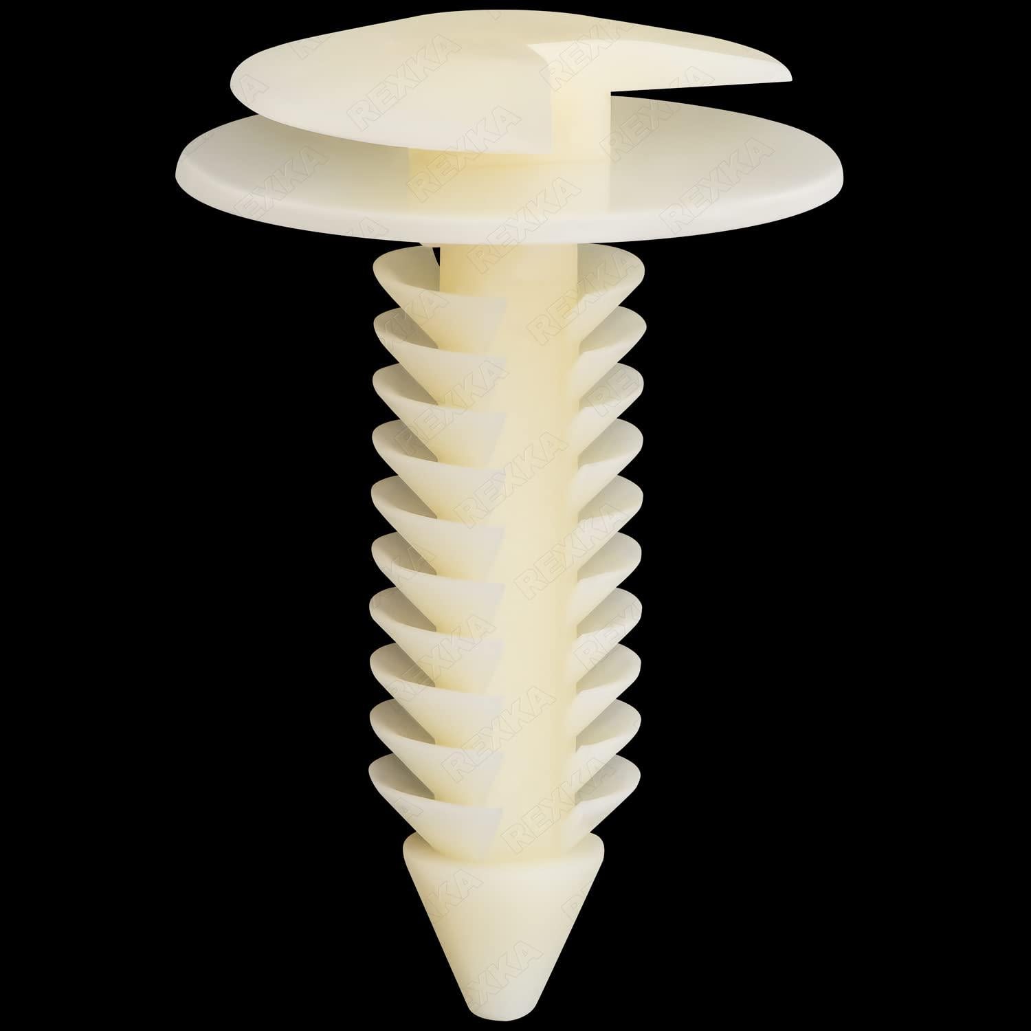 Rexka 50 Clips de Retención para Paneles Chevrolet y GMC