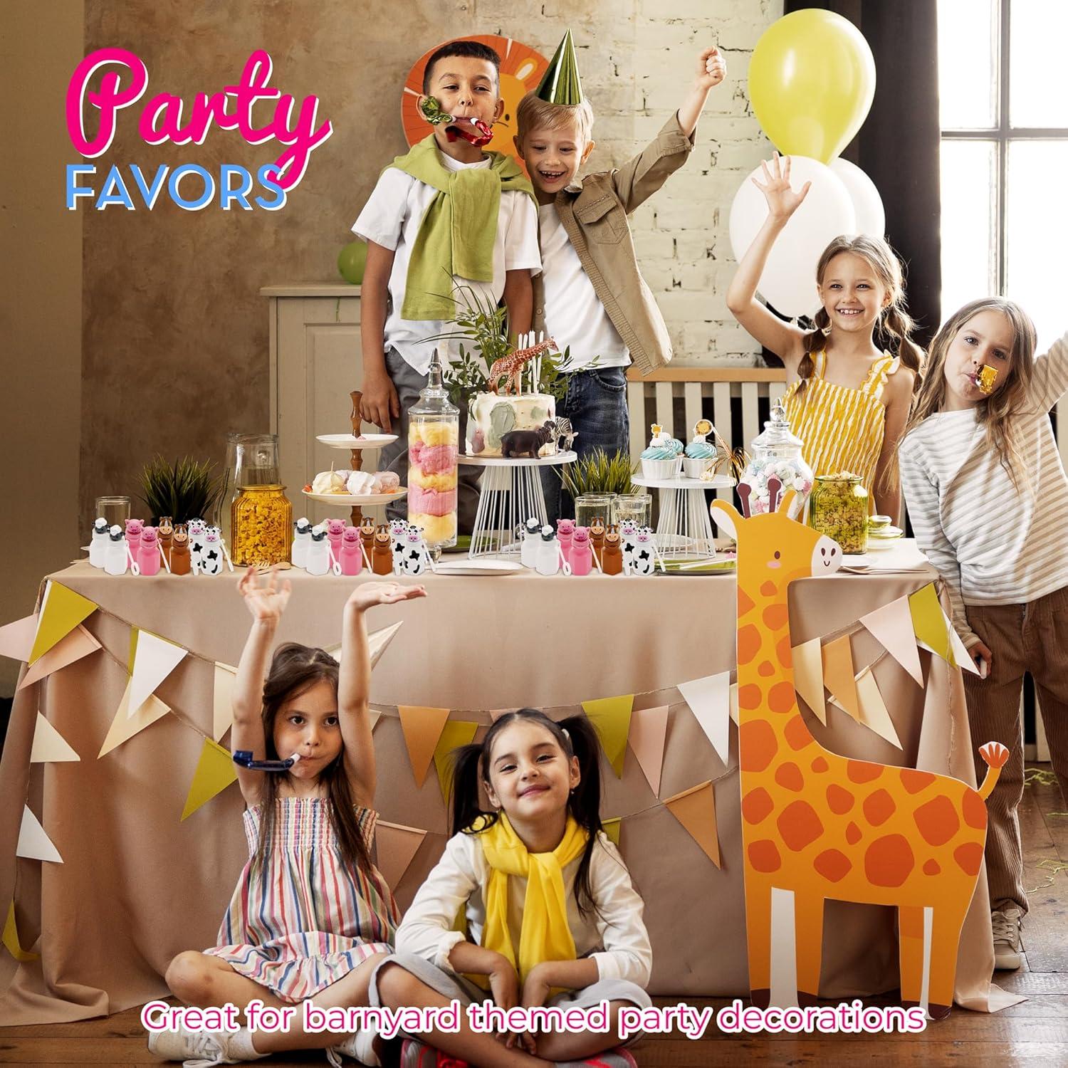 Burbujas de Animales de Granja 4E - Paquete de 24 - 7,62 cm