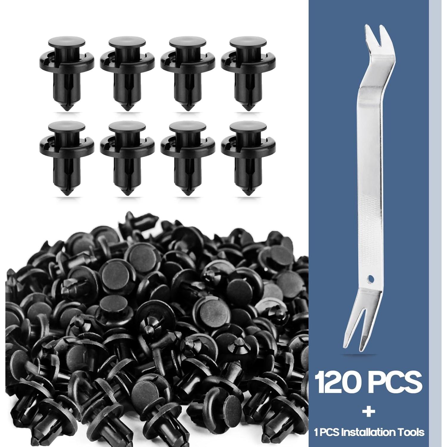 Xislet 120 Pcs Sujetadores Remaches POM para Honda Acura