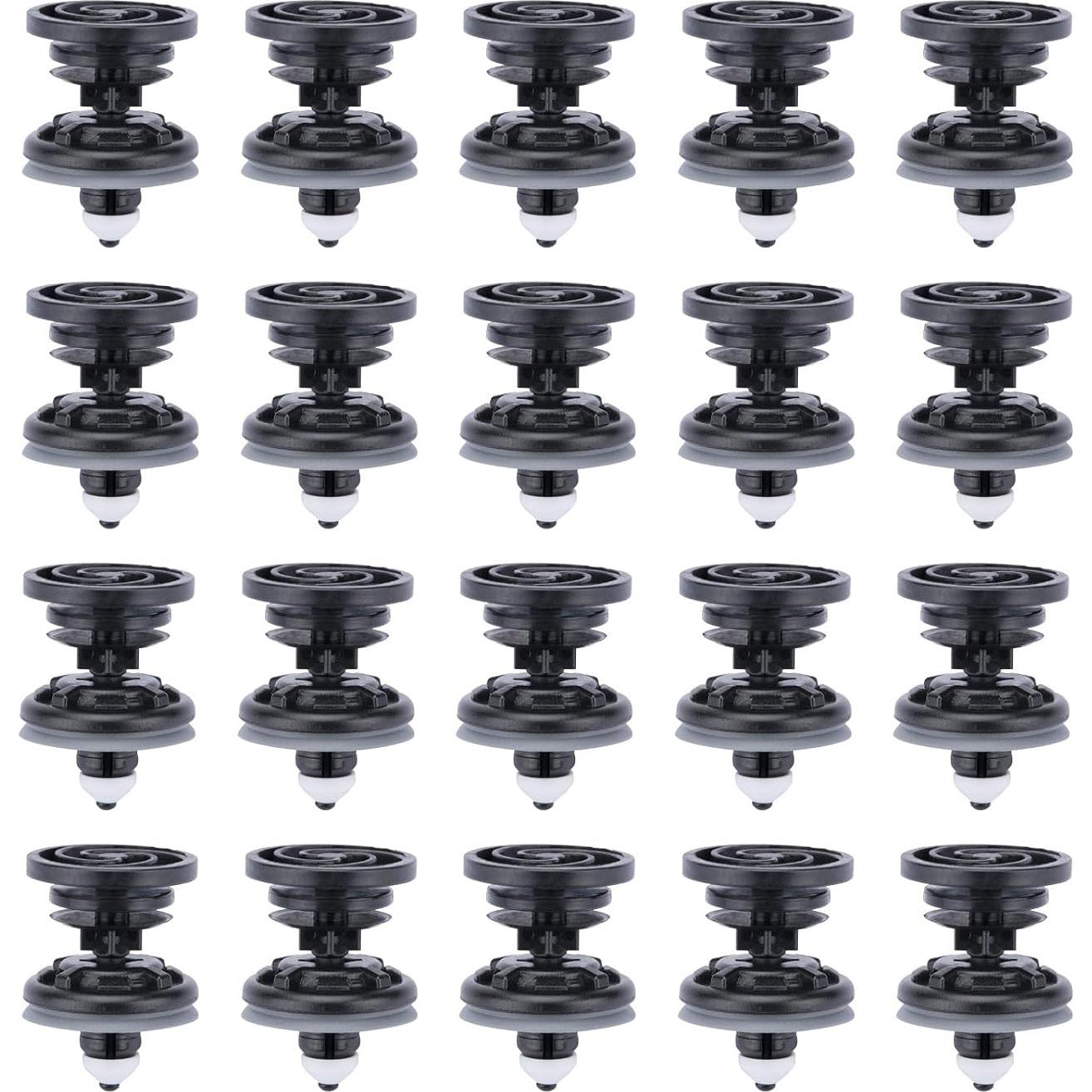 20 Clips de Retención de Panel de Moldura A-udi 7L6-868-243