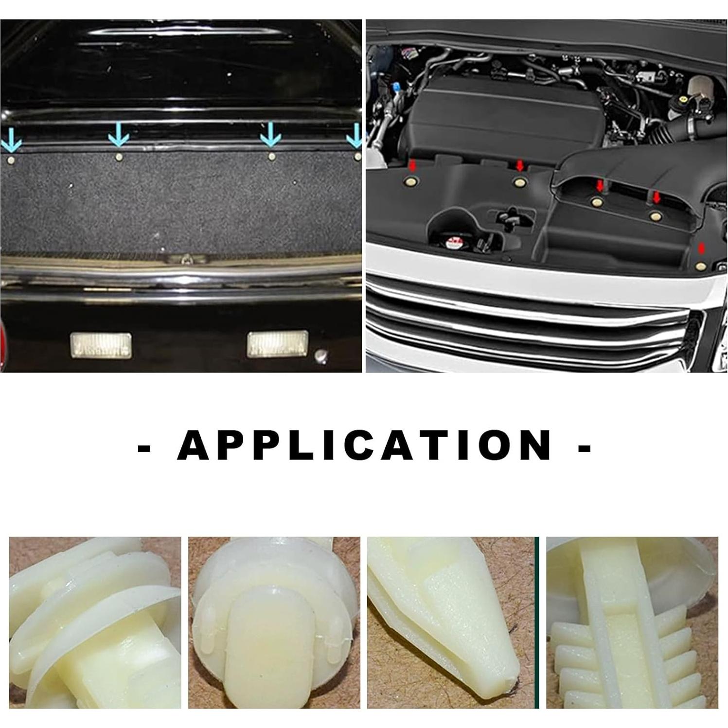 40 Sujetadores de Panel de Puerta de Coche MUQIDA 15545202