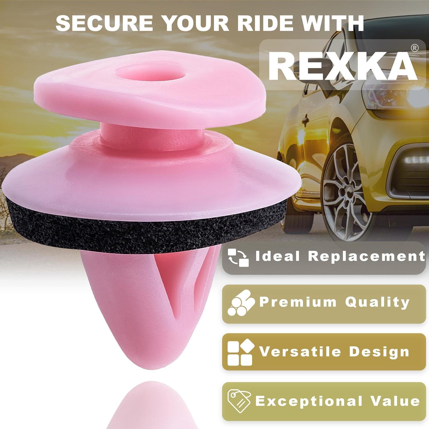 Clip de sujeción Rexka 10pcs para moldura Subaru 909130008