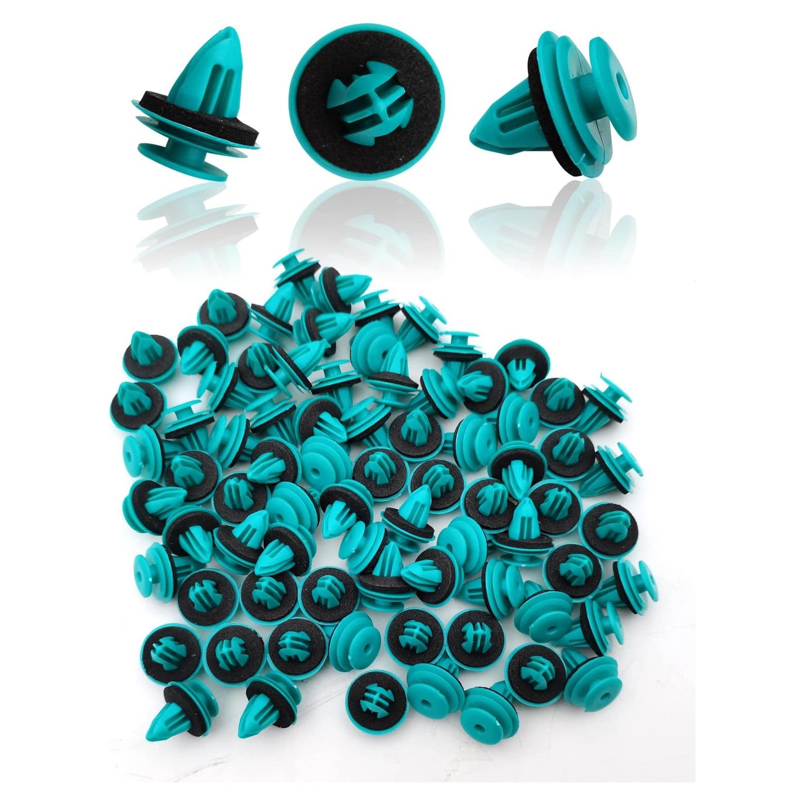 100 Clips de Retención Toyota Lexus POM 9mm 90467-10188