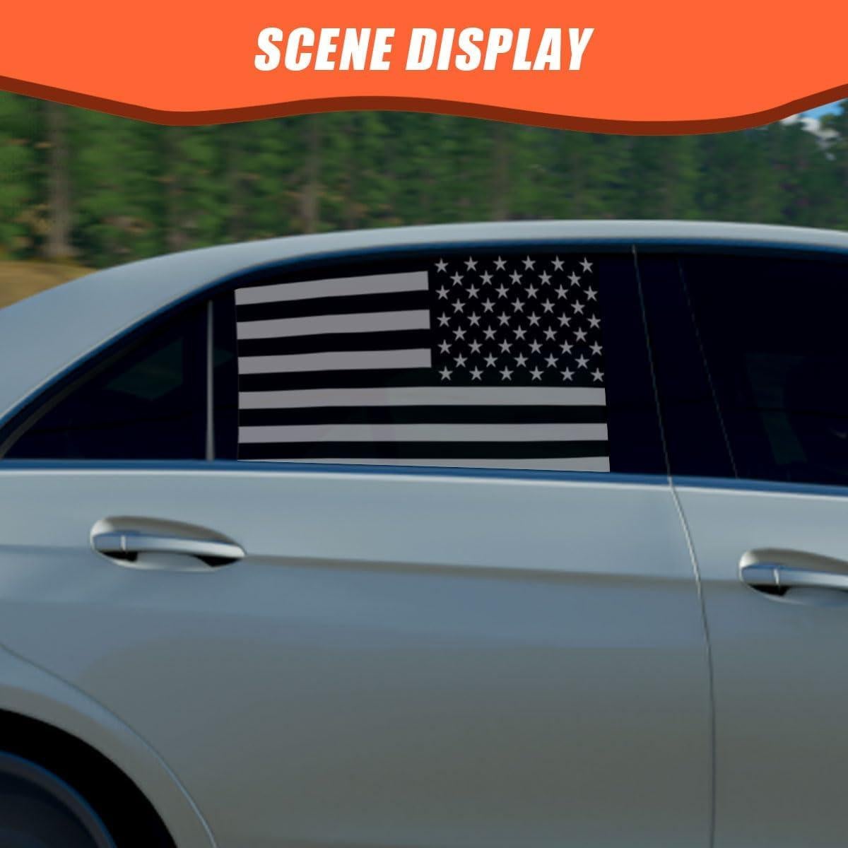 Calcomanías de Ventana Lateral Americana LHDOS 73.66x40.64cm