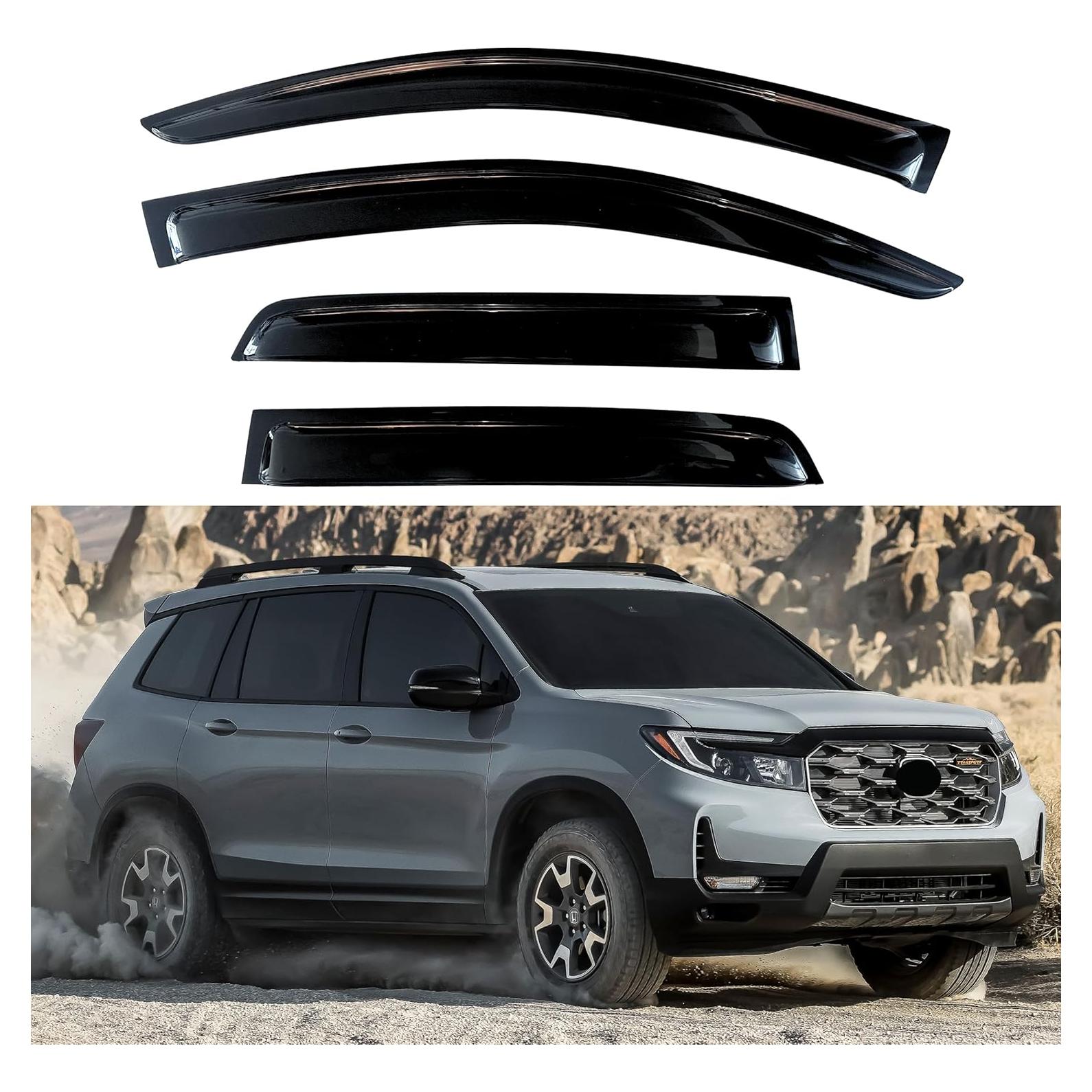 Deflectores de Ventana KPY para Honda Passport 2019-2024