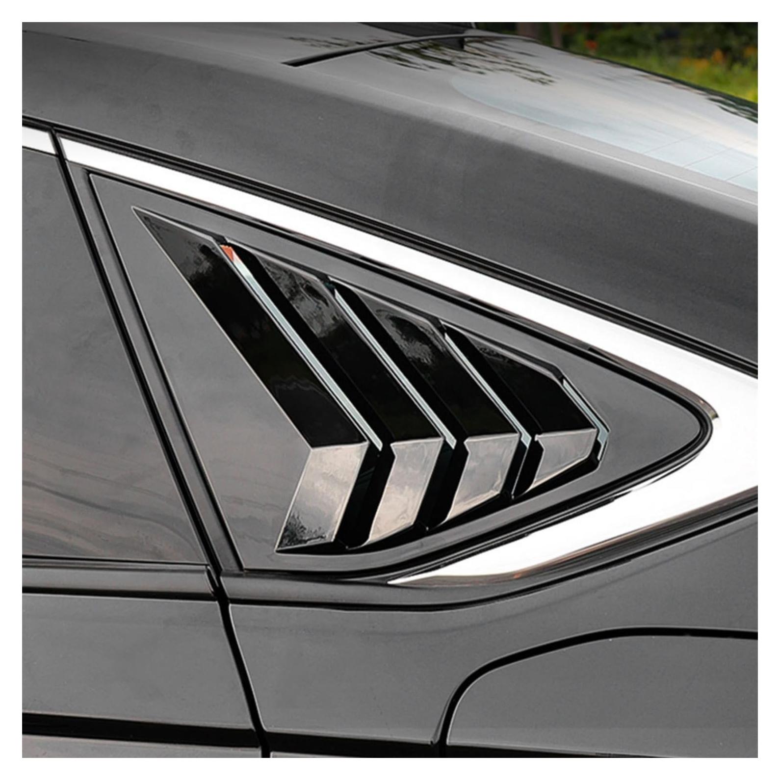 Louvers de Ventana CYAuto para Honda Accord 2023-2024 Negro