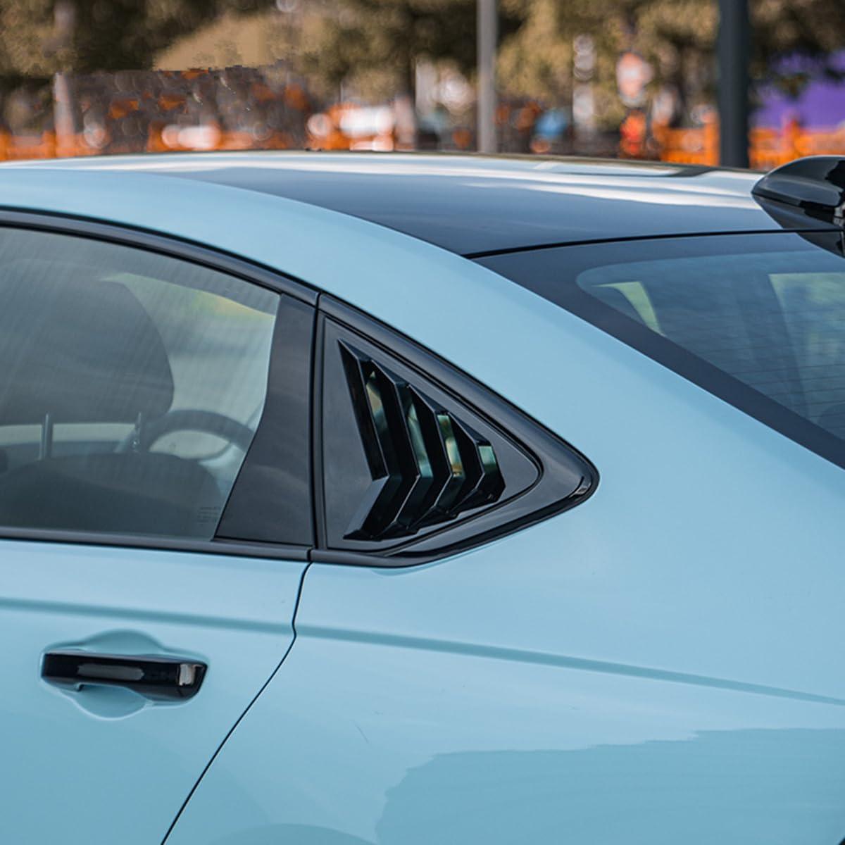 Louvers de Ventana CYAuto para Honda Accord 2023-2024 Negro