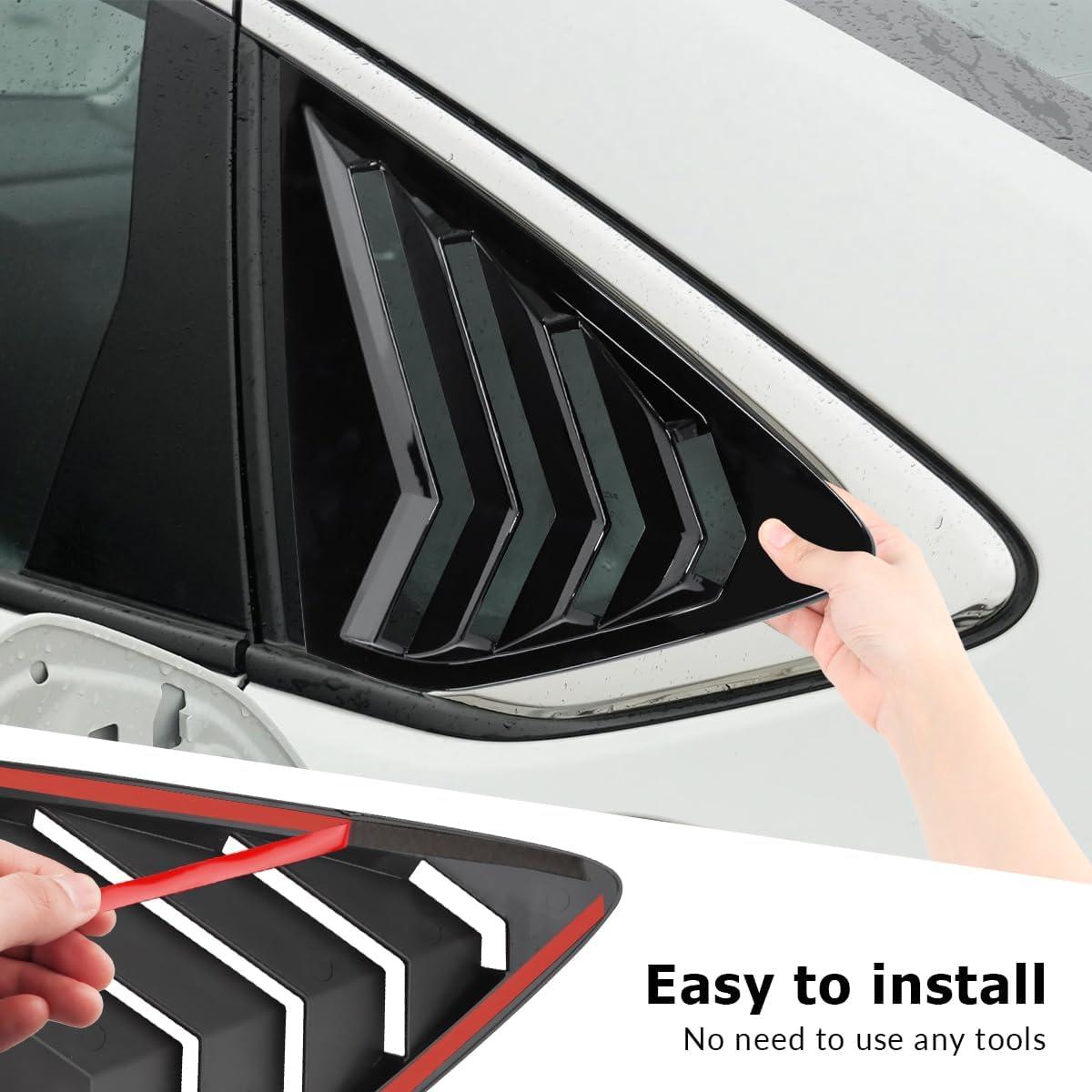 Persianas Laterales Traseras DLOVEG para Honda Accord 2023-2026