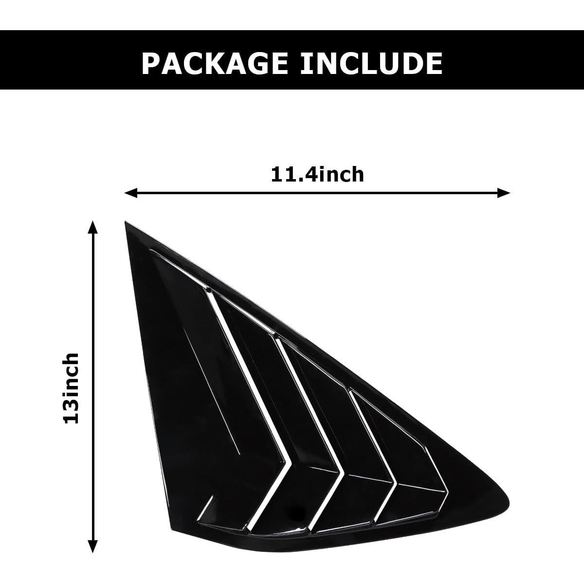 Persianas Laterales Traseras DLOVEG para Honda Accord 2023-2026