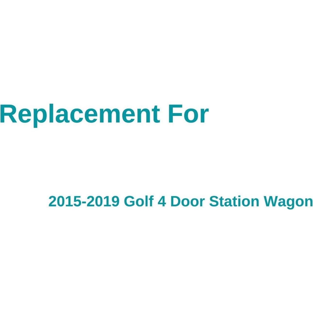 Ventana Trasera Calefaccionada K&L para Volkswagen Golf 2015-2019