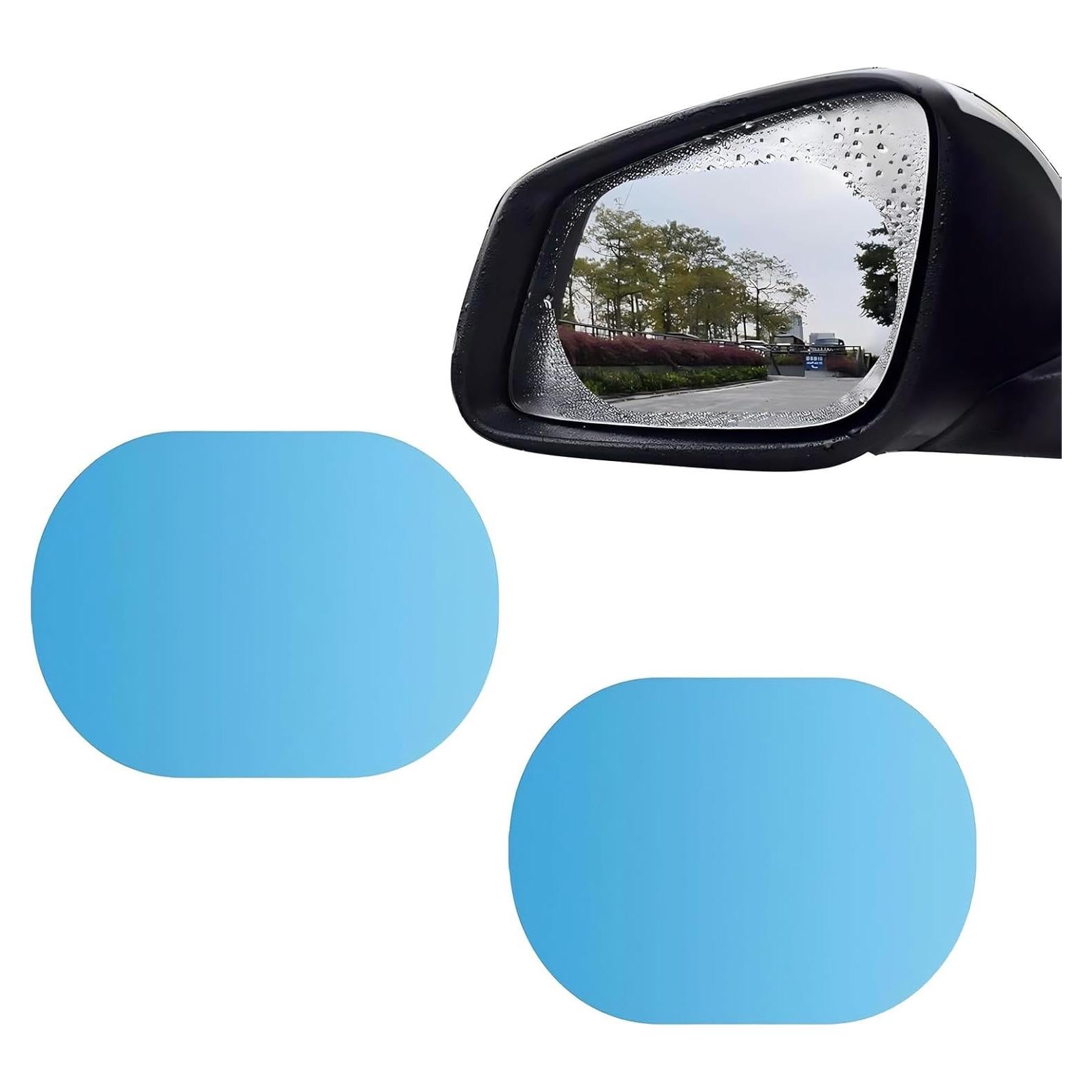 Películas para Espejos Retrovisores Qurbuns 2 PCS Antivaho HD