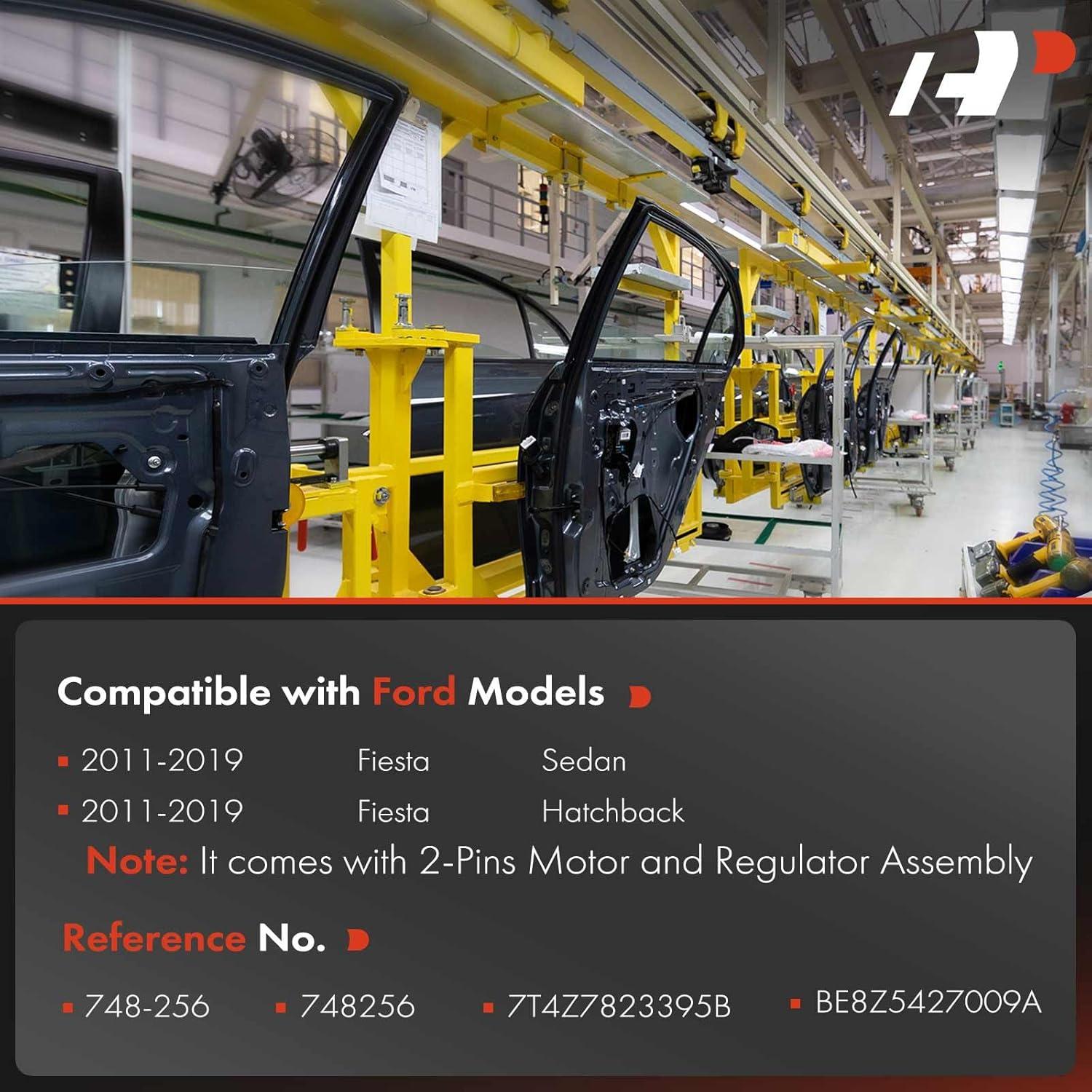 Regulador de Ventana Eléctrico A-Premium Ford Fiesta 2011-2019