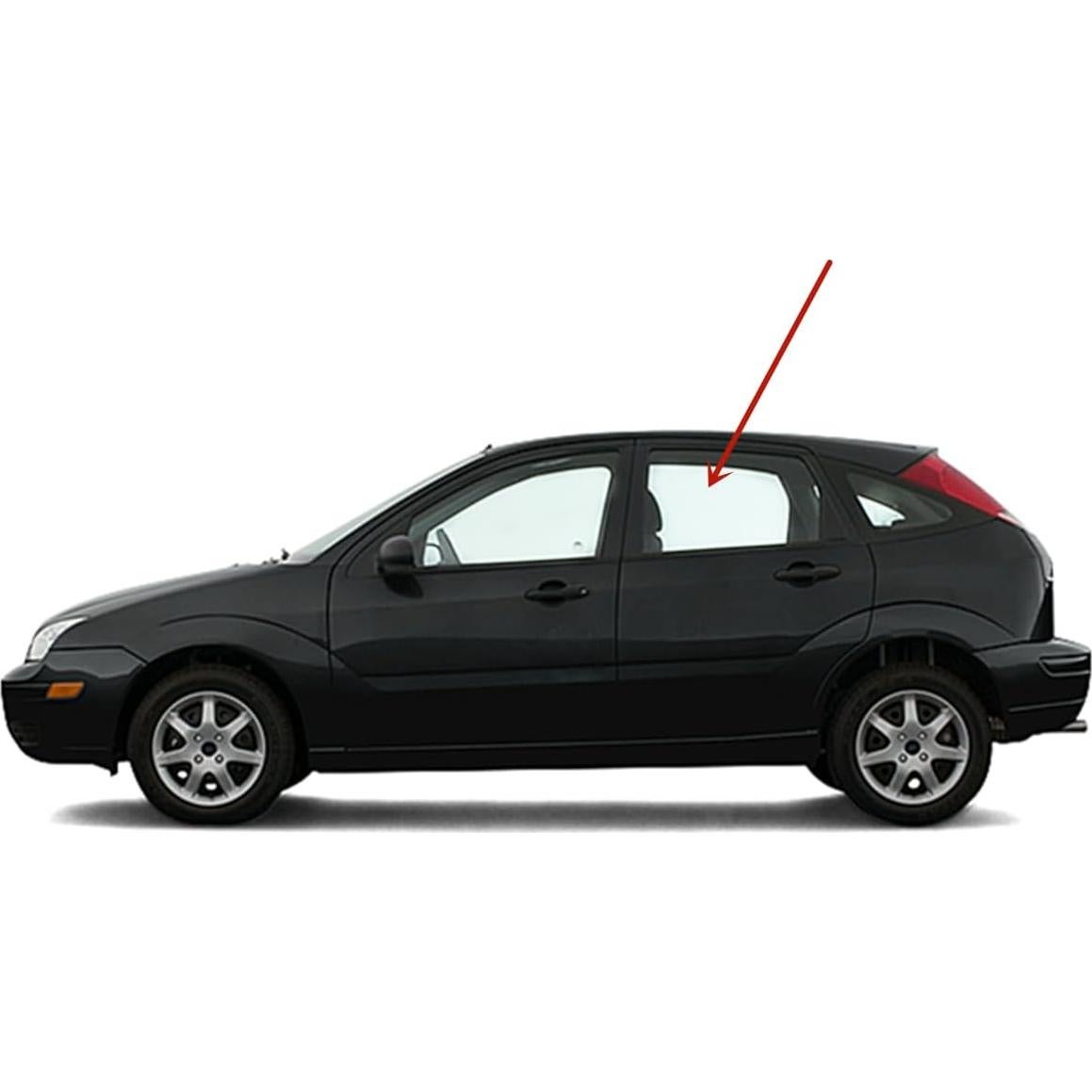 Cristal Ventana Puerta Trasera Izquierda Ford Focus 2000-2007