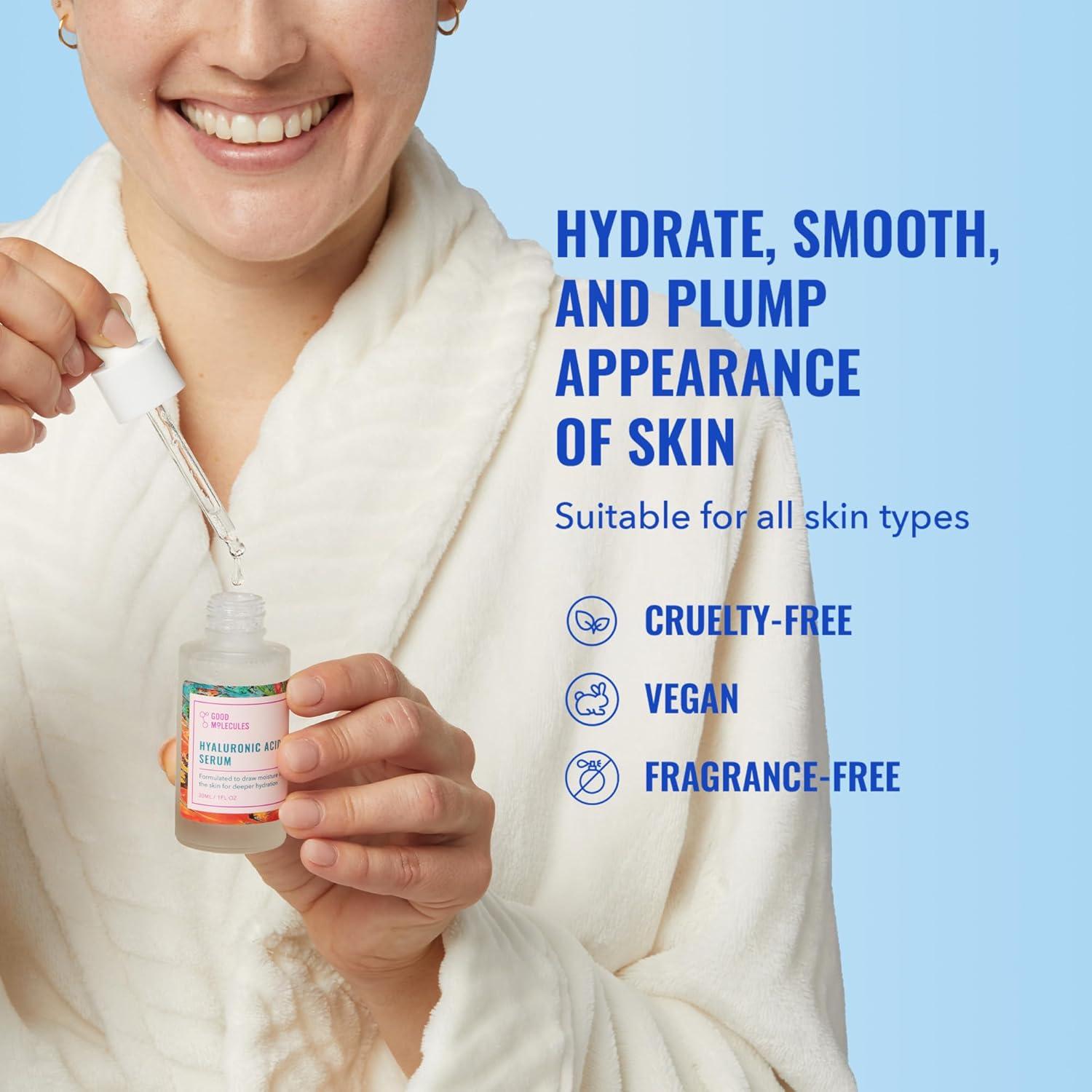 Suero Ácido Hialurónico Good Molecules 28g Hidratante