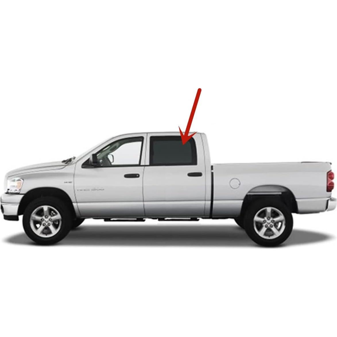 Cristal Ventana Trasera Izquierdo Dodge Ram 1500 2009-2024