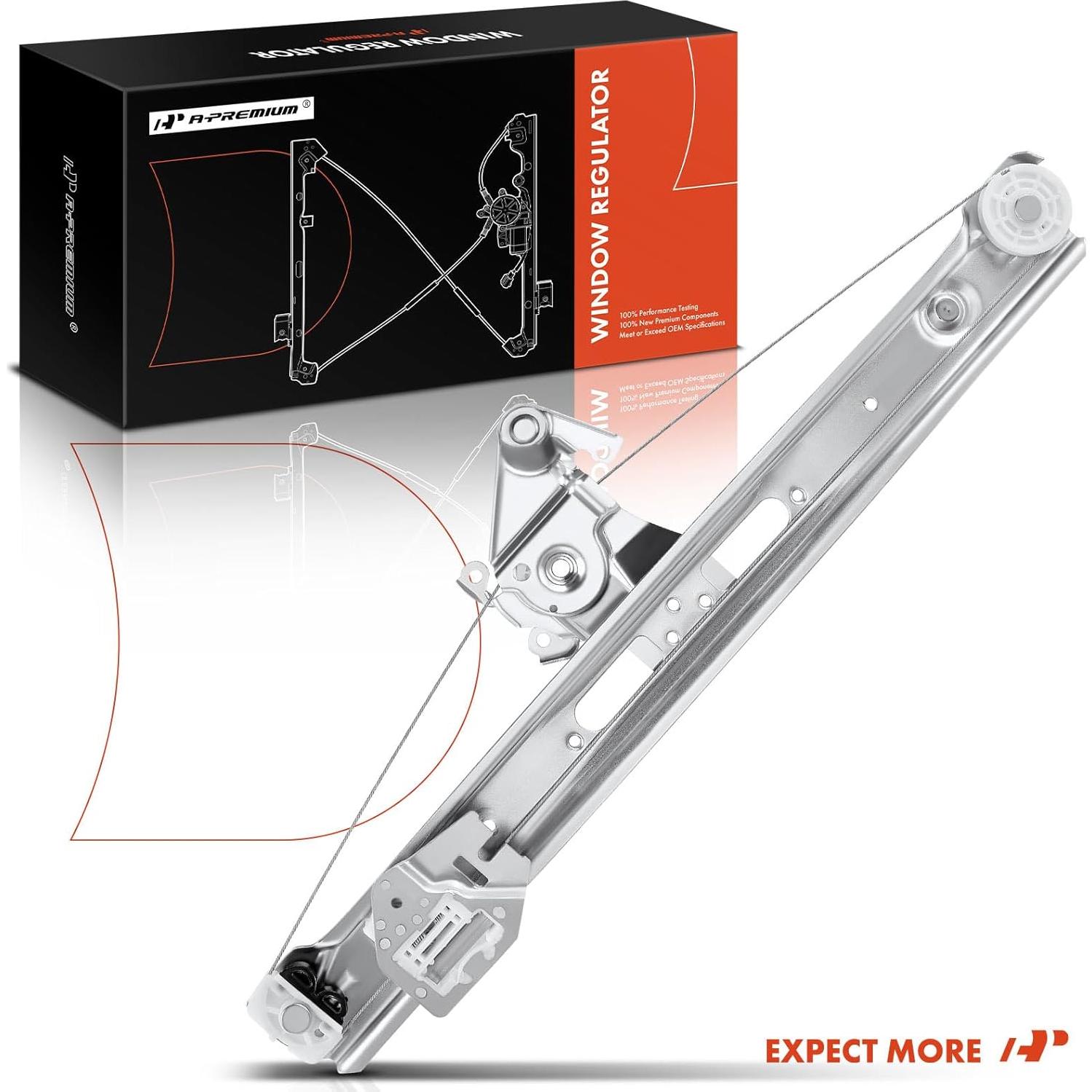 Regulador de Ventana Eléctrico A-Premium BMW E46 Lado Trasero Izquierdo