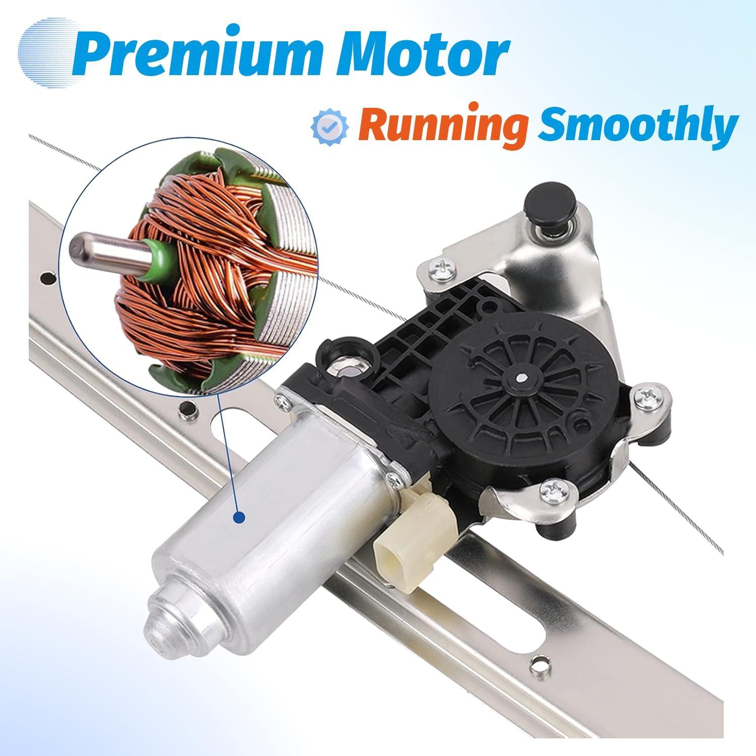 Regulador de Ventana Eléctrica Vurkcy SJQ Trasero Izquierdo BMW E46