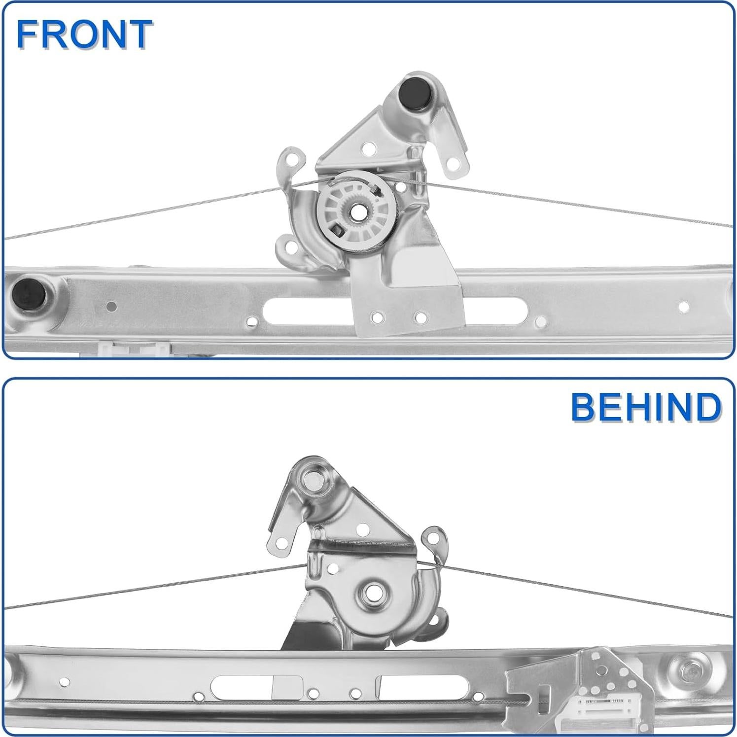Regulador de Ventana Eléctrico Obaee Lado Derecho Trasero BMW E46