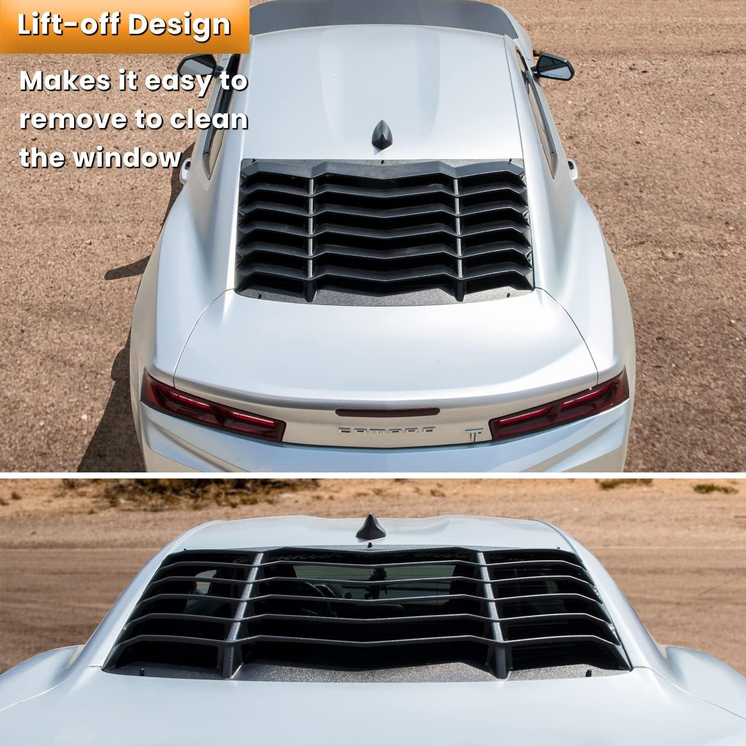 Persianas de Ventana Trasera y Lateral E-cowlboy Chevy Camaro 2016-2024