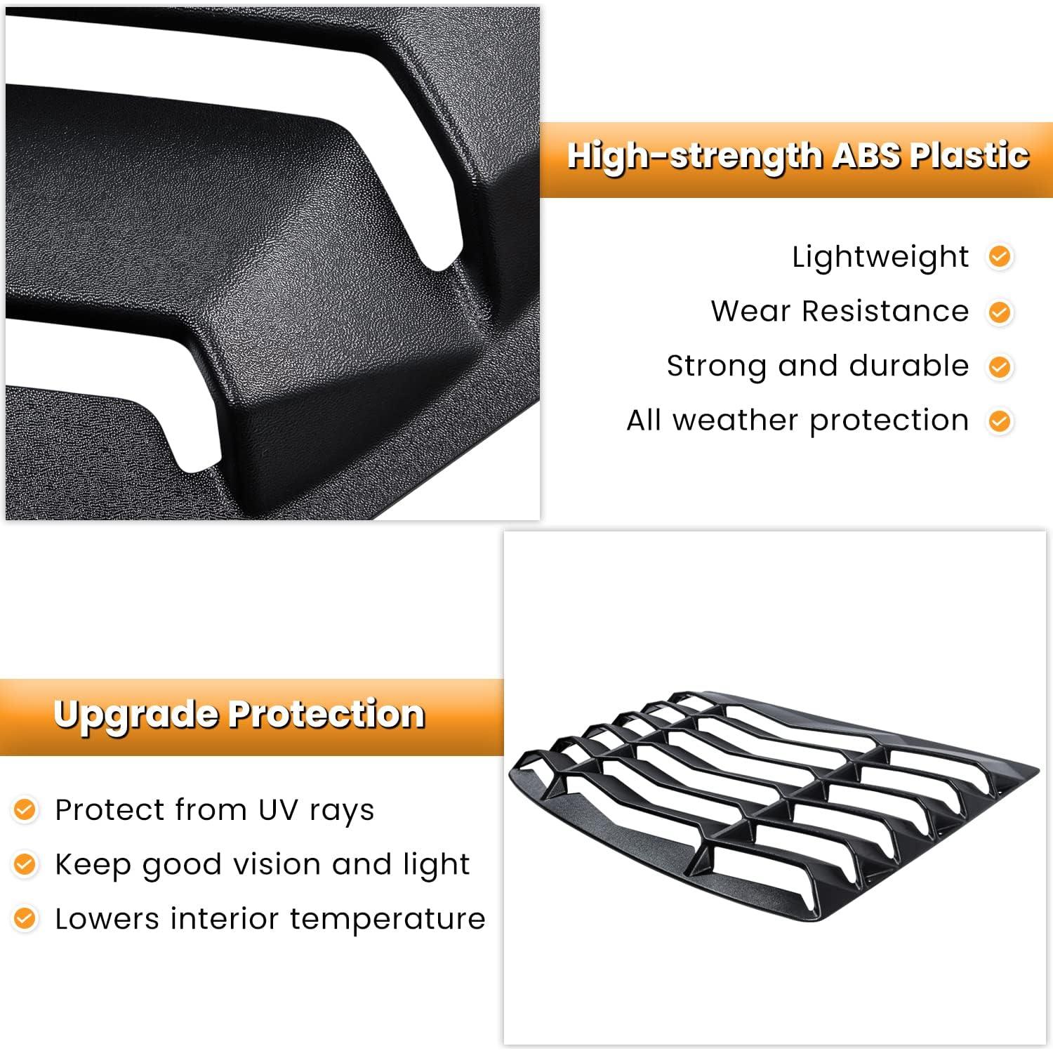 Persianas de Ventana Trasera y Lateral E-cowlboy Chevy Camaro 2016-2024