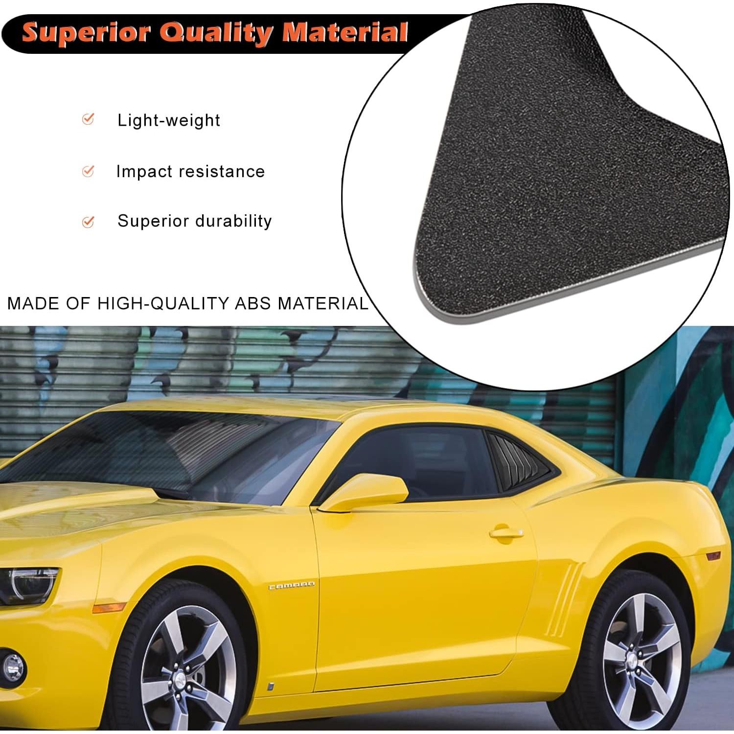 Persianas Laterales Danti para Chevrolet Camaro 2010-2015 - ABS Mate