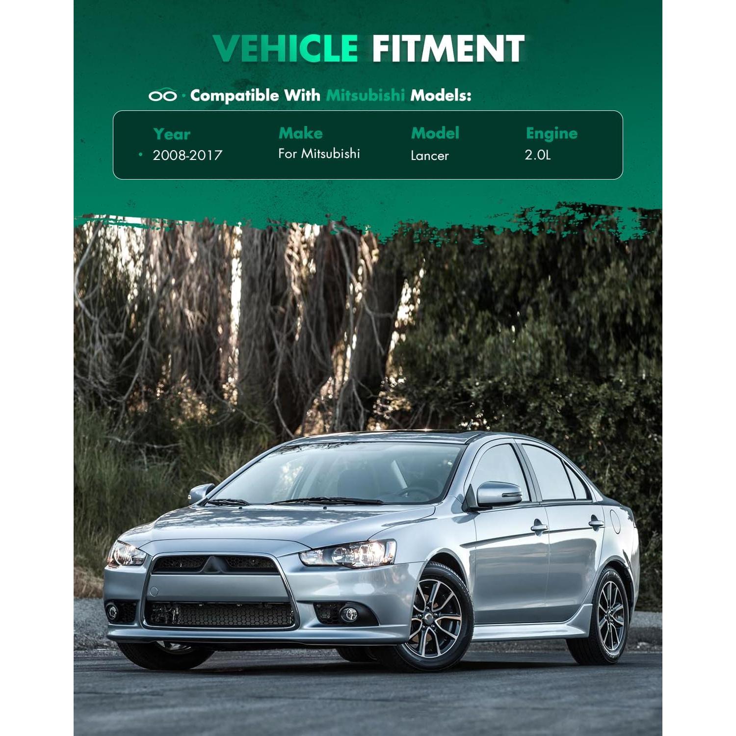 Alerón Trasero SCITOO para Mitsubishi Lancer 4 Puertas 2.4L