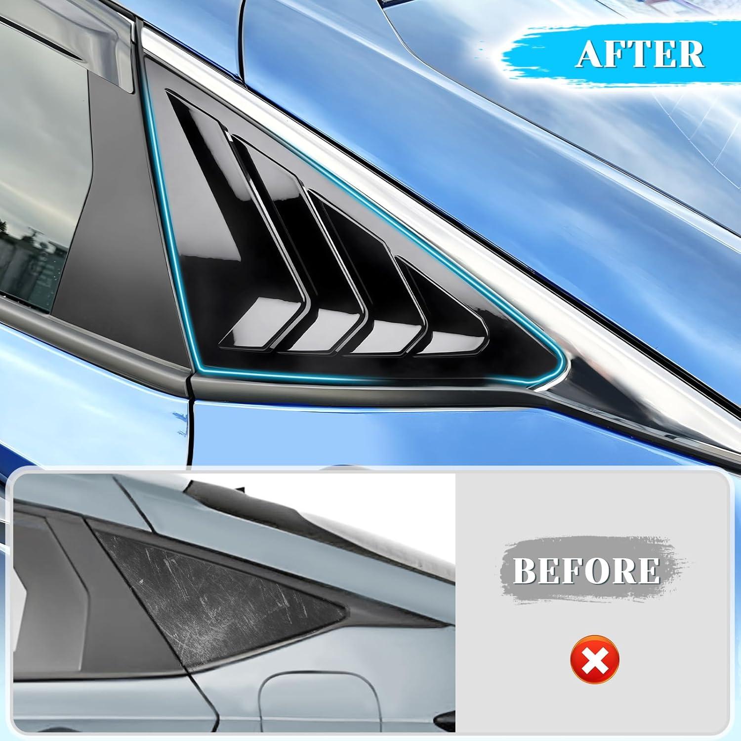 Persianas de Ventana Lateral Trasera Honda Civic 2022-2025 Tipo R