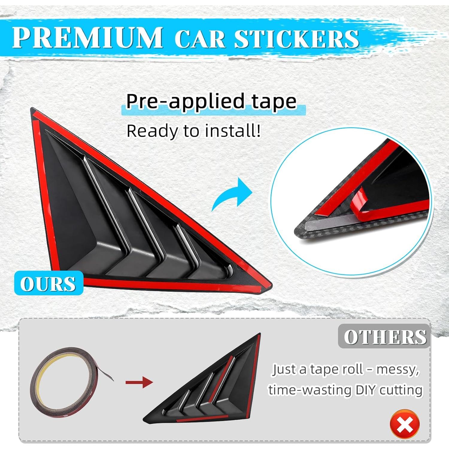 Persianas de Ventana Lateral Trasera Honda Civic 2022-2025 Tipo R