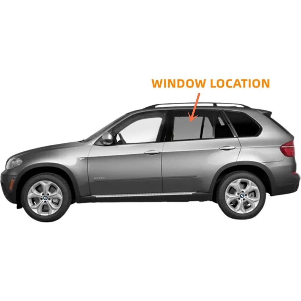 Cristal Ventana Puerta Trasera Izquierda BMW X5 2007-2013