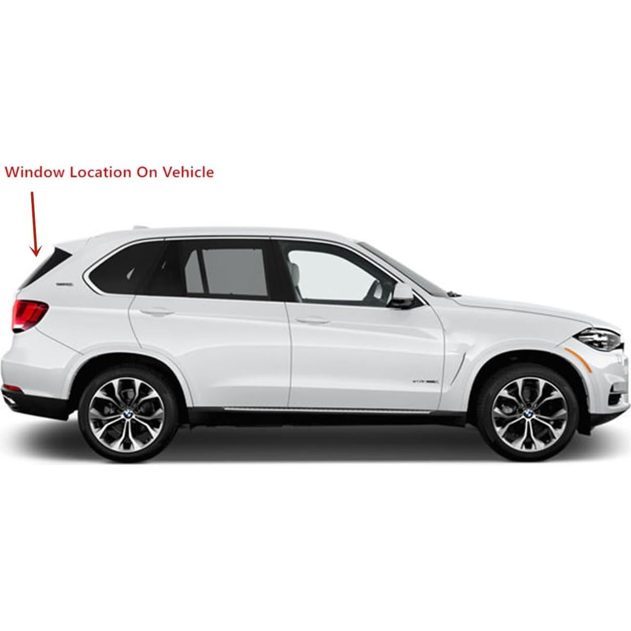 Ventana Trasera Calefaccionada BMW X5 2014-2018 / Híbrido 2016-2018