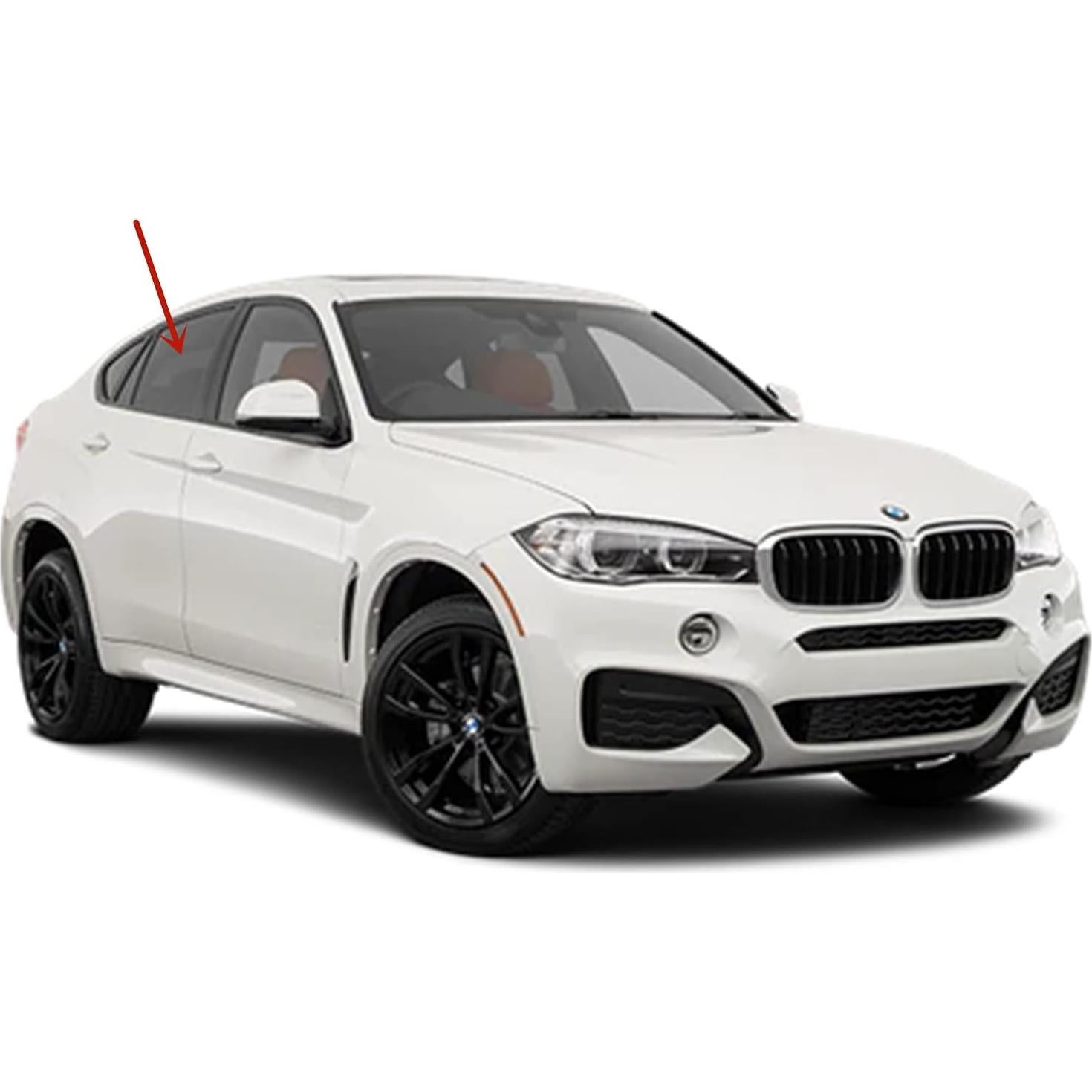 Ventana puerta trasera derecha BMW X6 2015-2019 vidrio templado