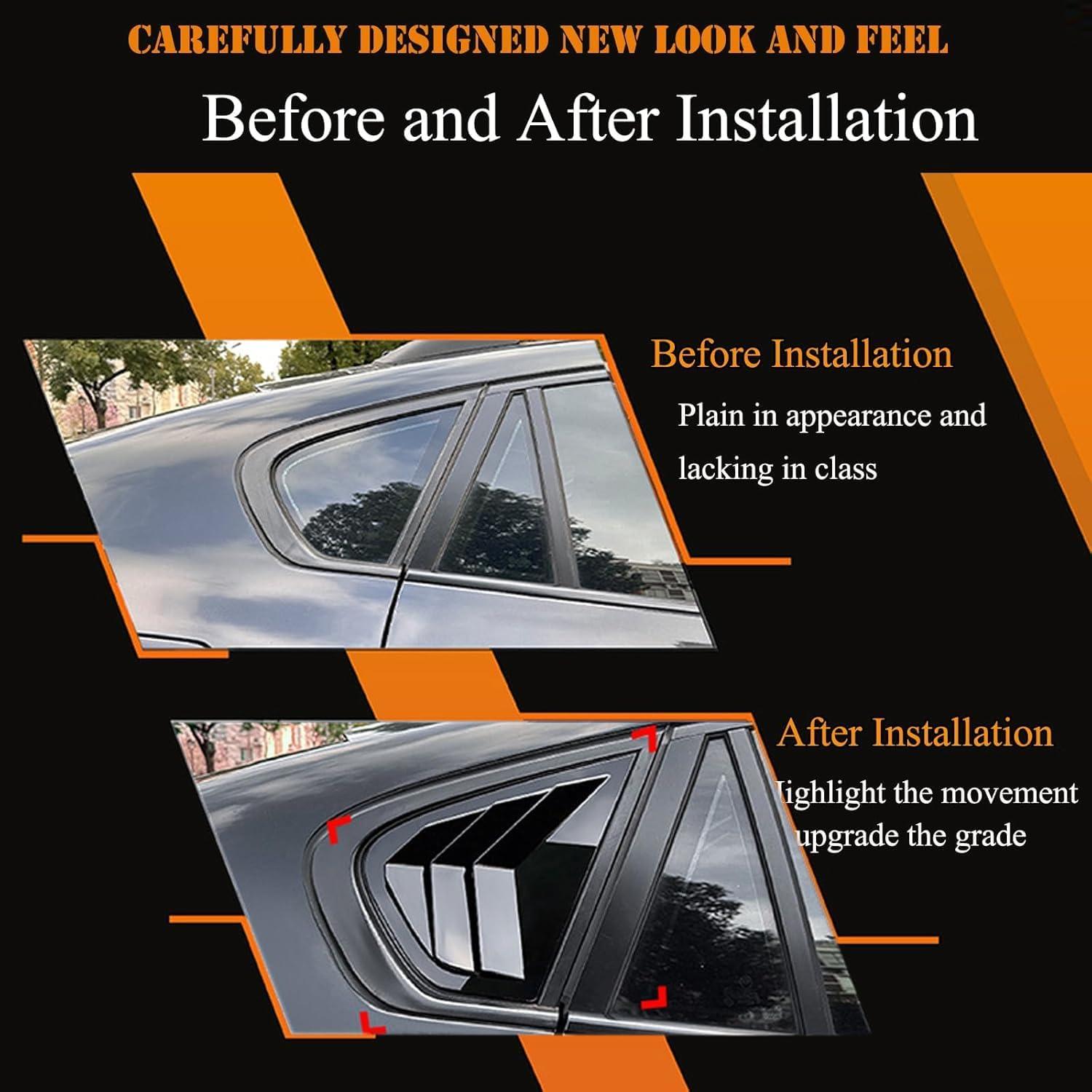 Persianas de Ventana Lateral Trasera ZENGZJCX BMW X6 E71 E72 2008-2014