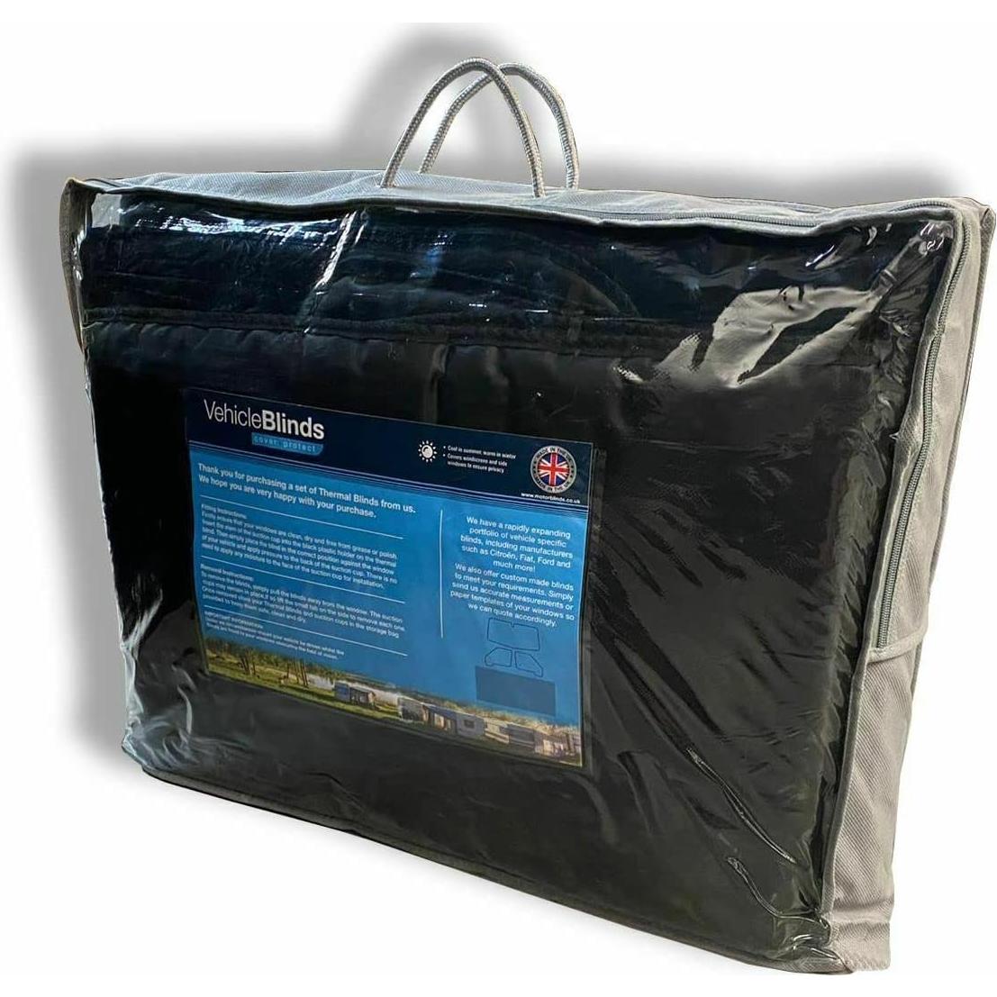 Kit de Persianas Térmicas Covprotec para Peugeot Bipper 2008-Actualidad