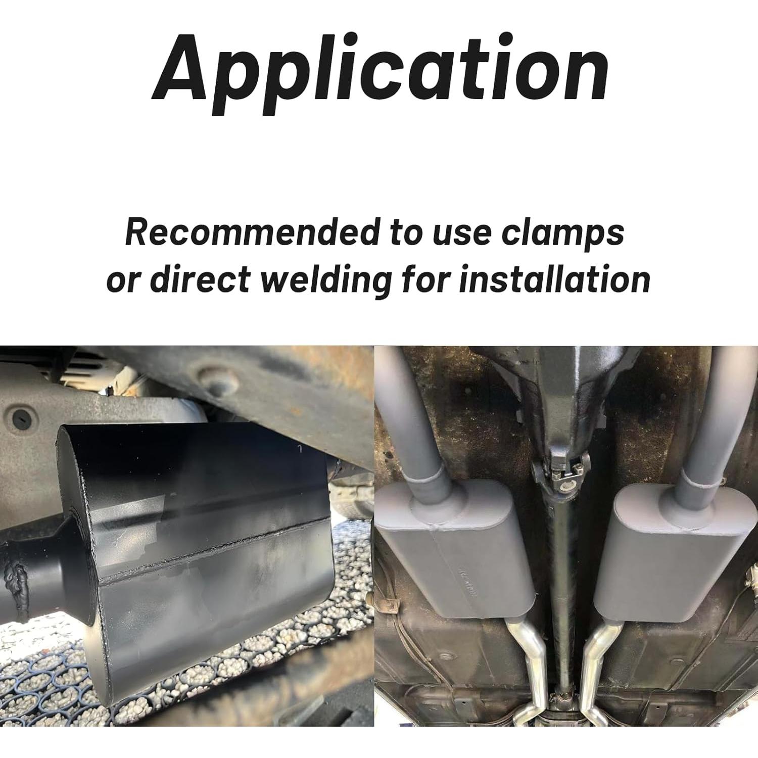 Silenciador de Rendimiento Floshine LY-FH42541 2.5" Ovalado