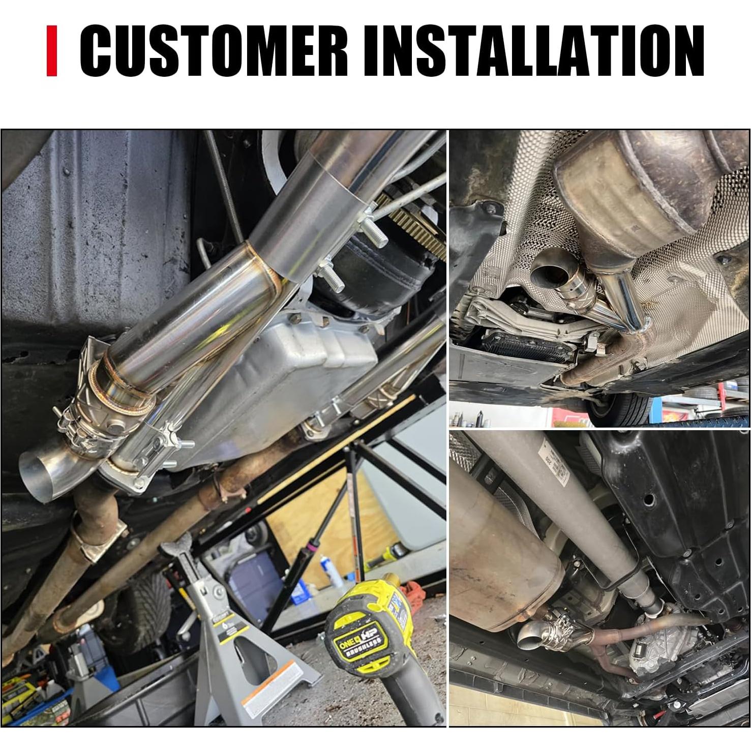 Válvula de Escape Eléctrica Peastorm 2.5" con Silenciador